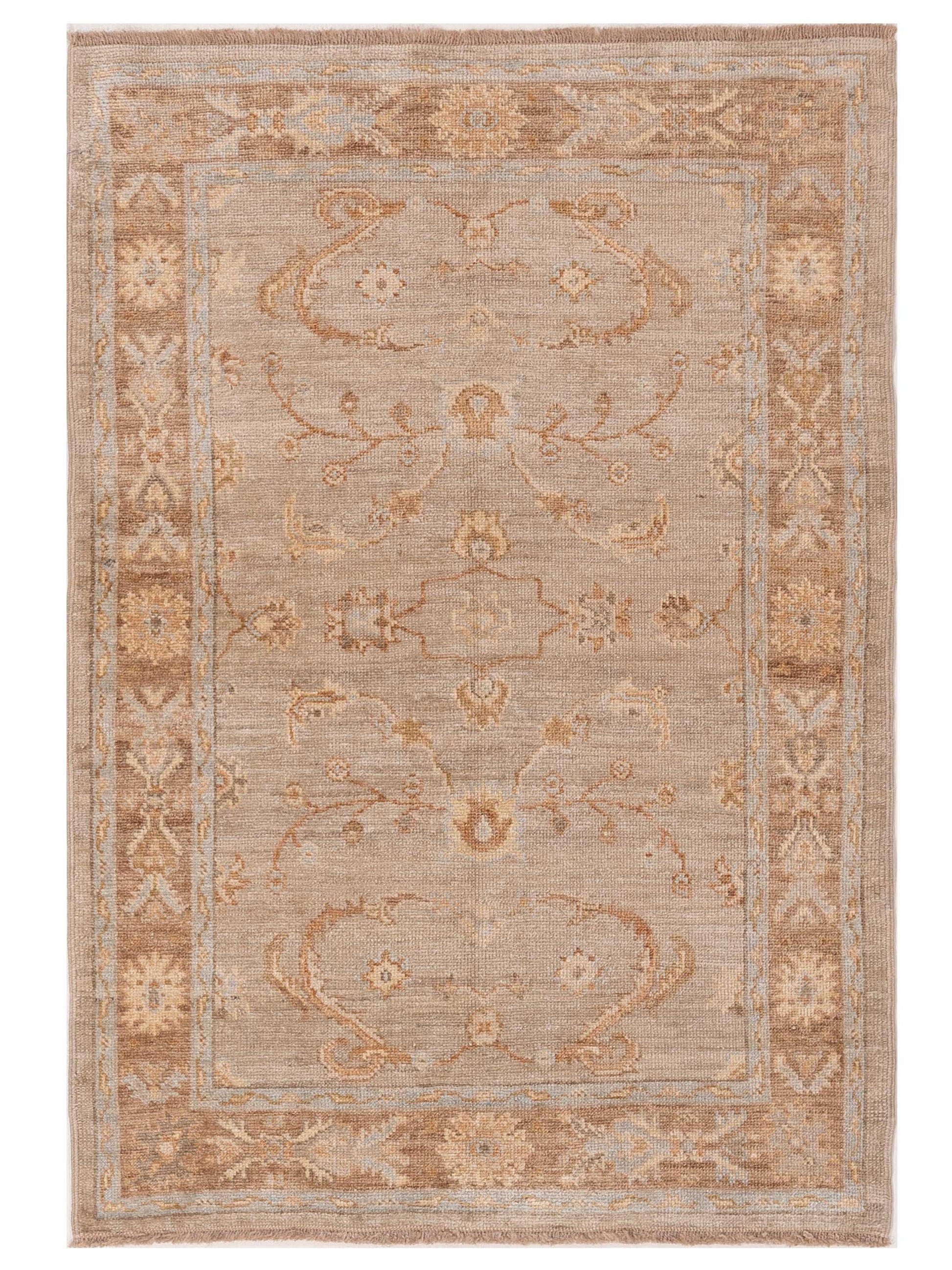 Anadol Angora Oushak  Silver Brown Traditional
