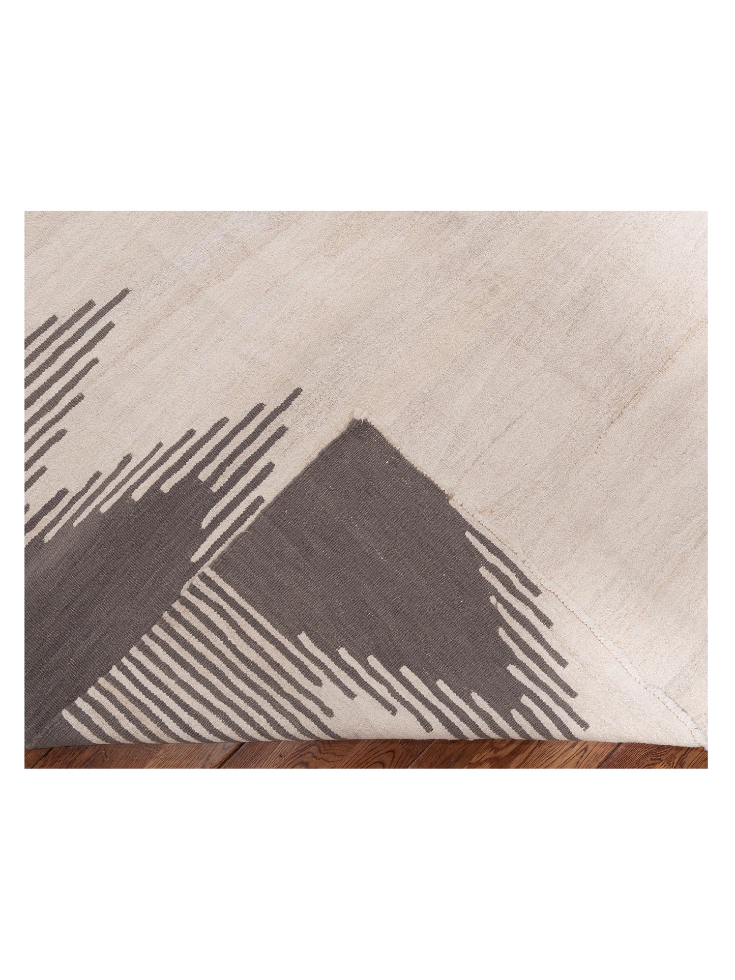 Aladdin 152614 Ivory Gray 10.8x14.2 Hand Woven Rug