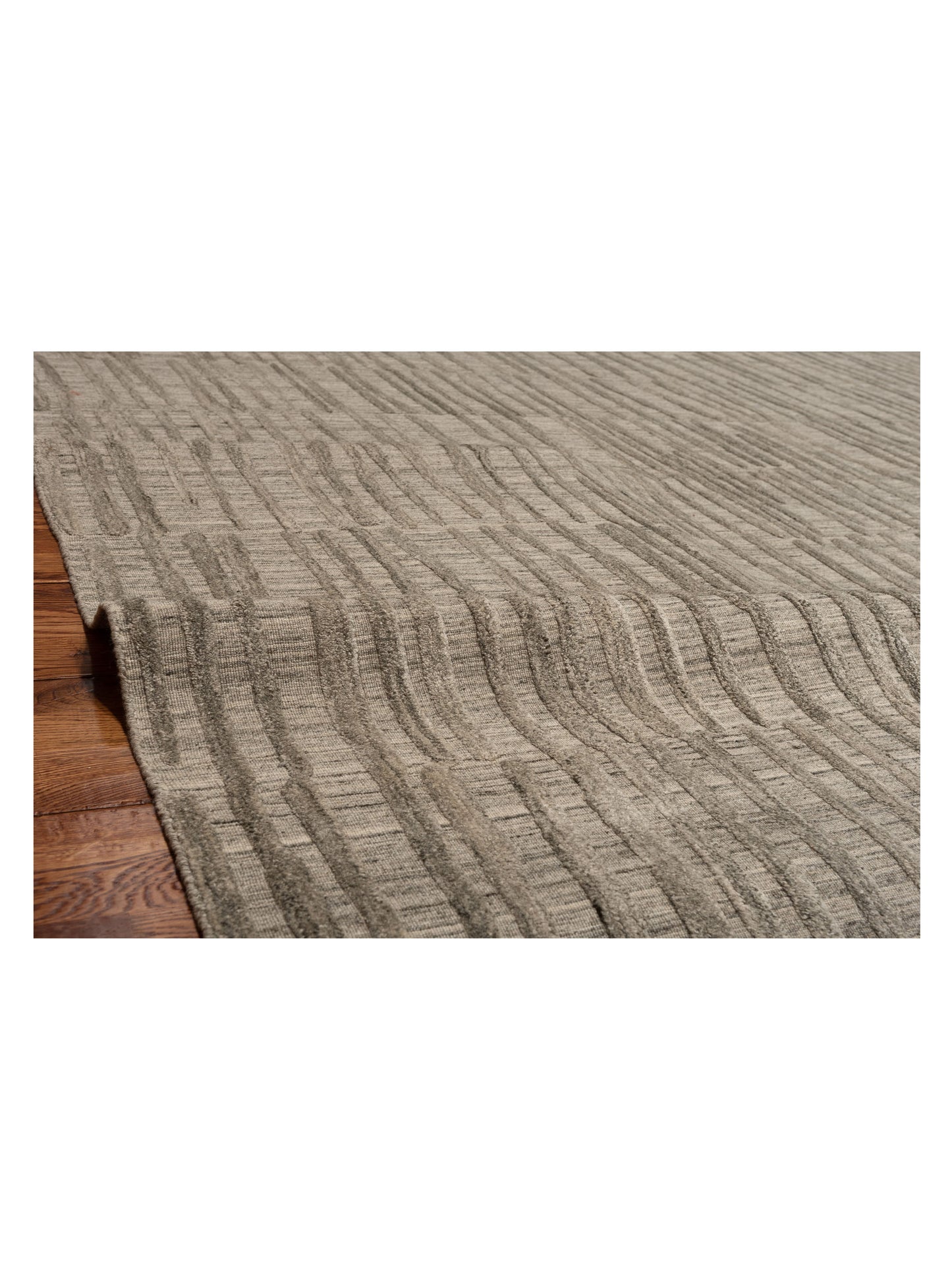 Himalayan 142557 Silver 8.11x12.1 Hand Knotted Rug