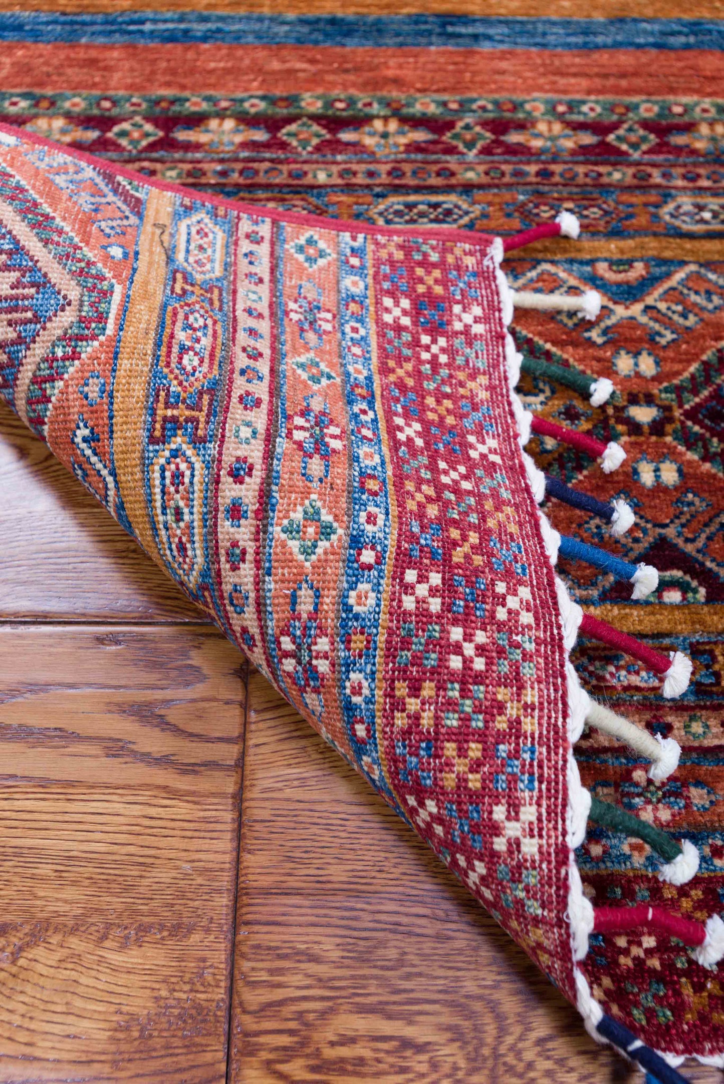 Khorjin 145331 Multi 4.2x6 Hand Knotted Rug