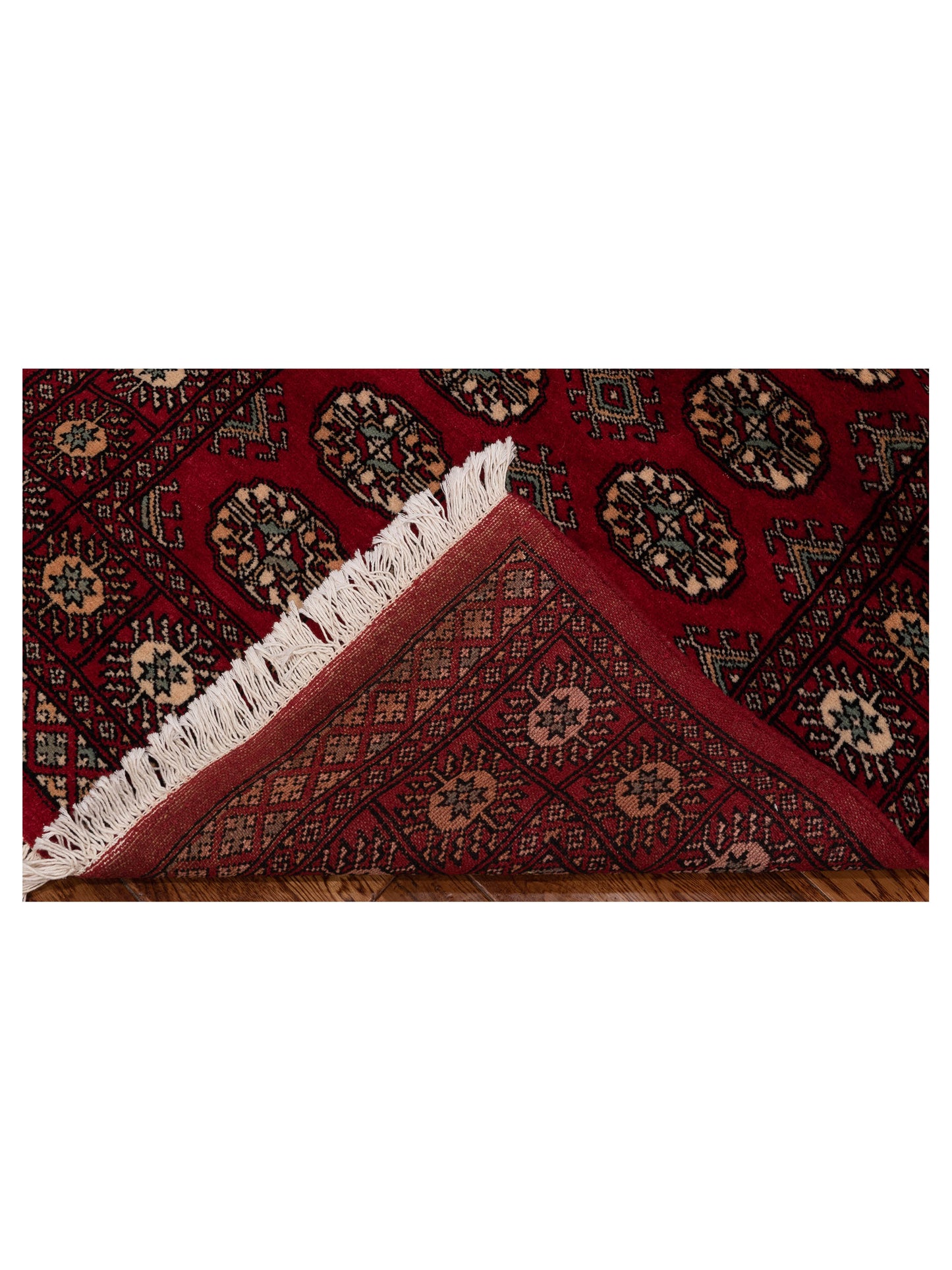 Bokhara 145570 Red Red 3.1x5.2 Hand Knotted Rug