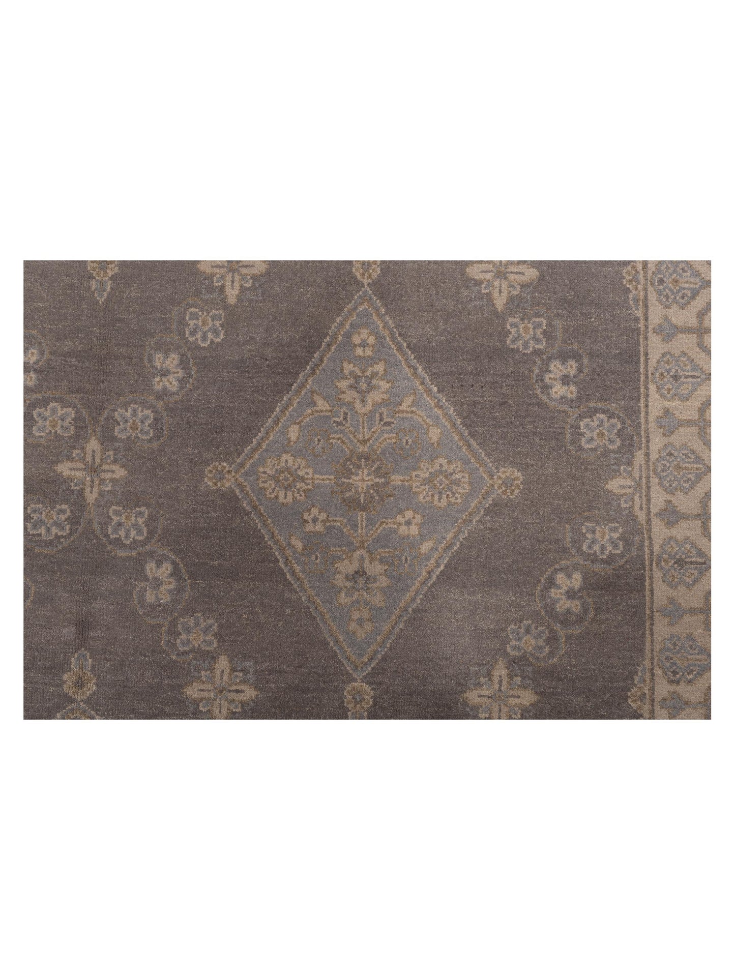 Stella 117062 Gray Silver 8.1x10.1 Hand Knotted Rug