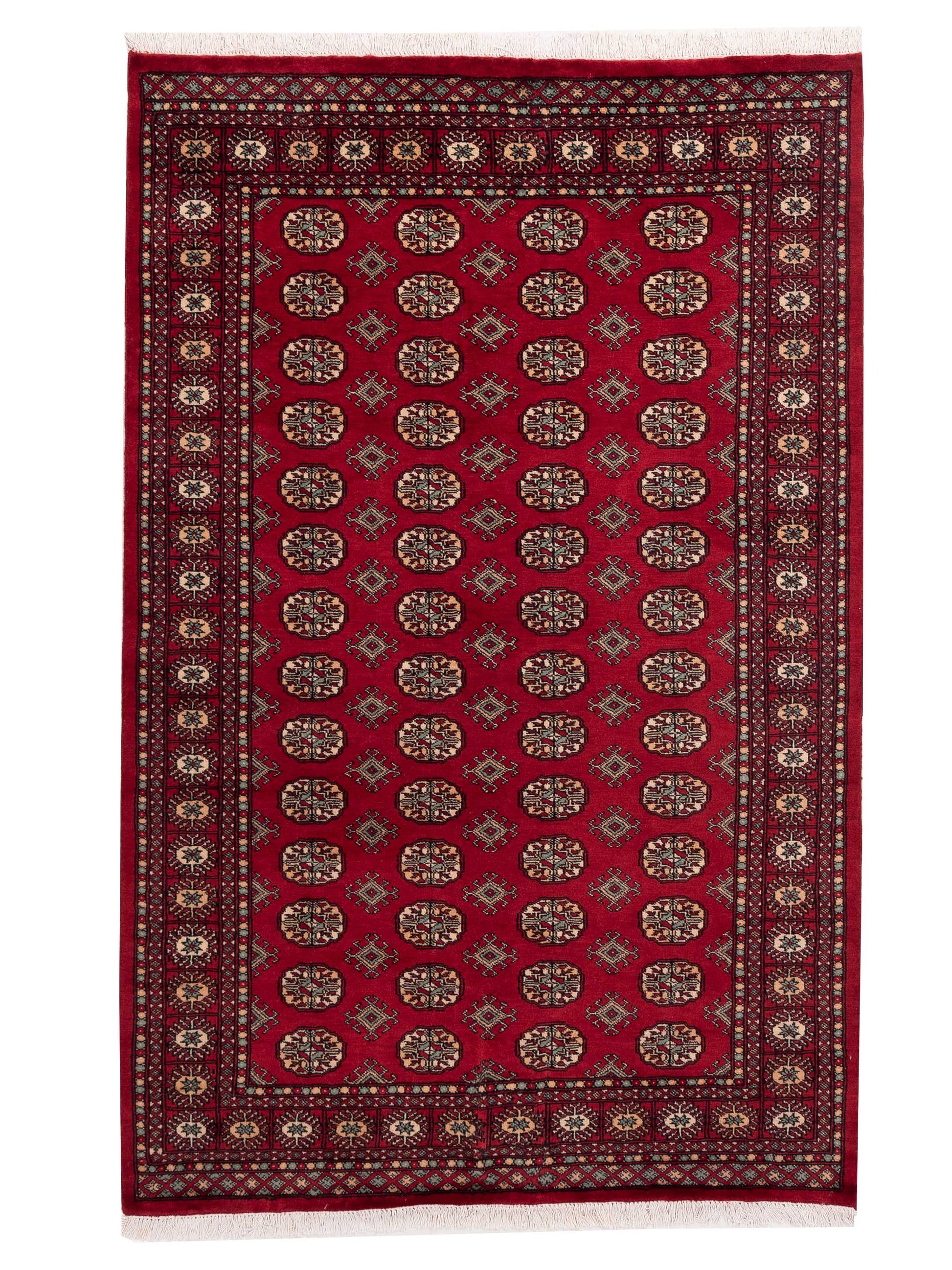 Nomad Bokhara  Red Red Traditional