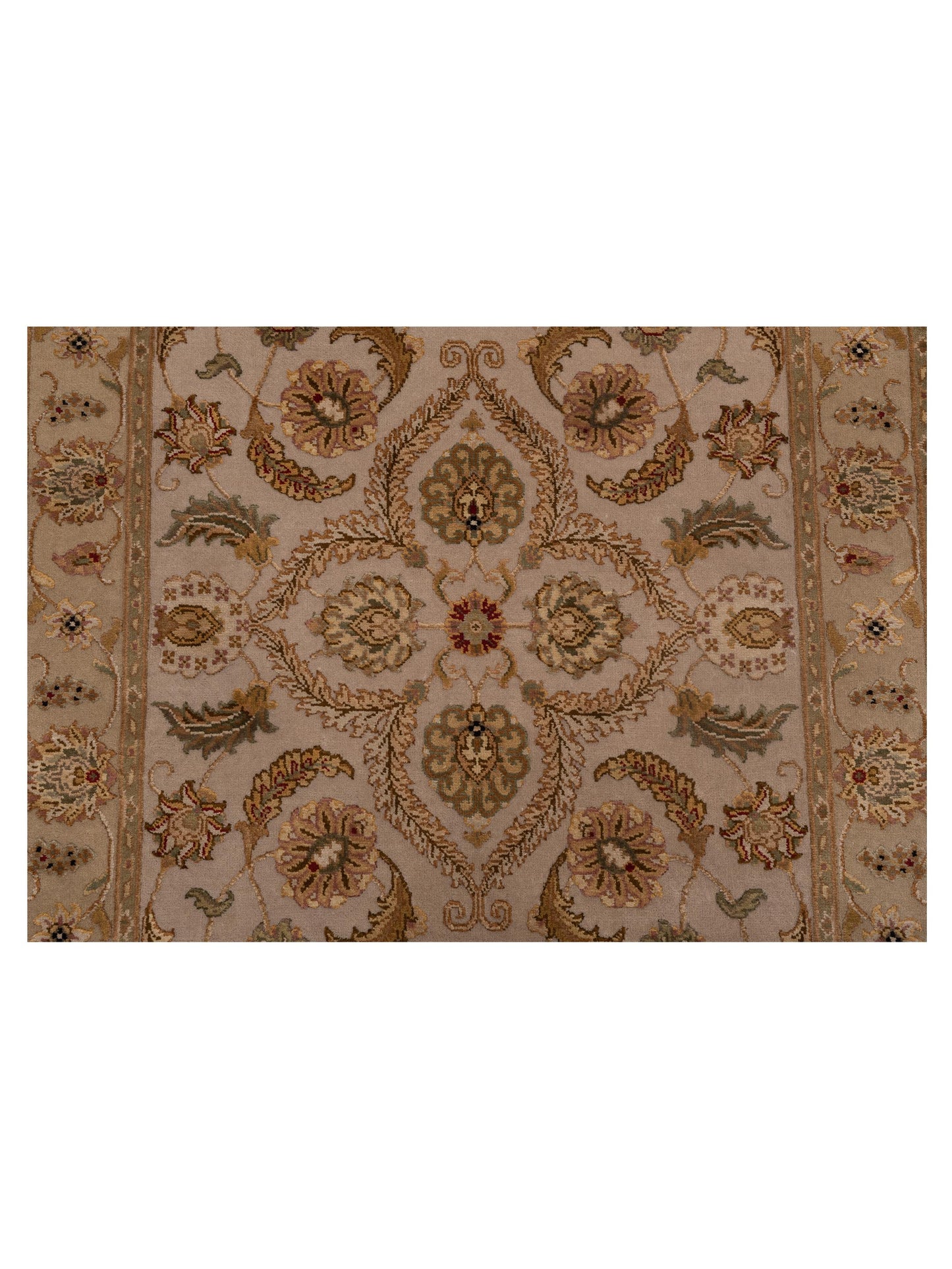 Imperial Silk 145063 Ivory Gold 2.7x10 Hand Knotted Rug