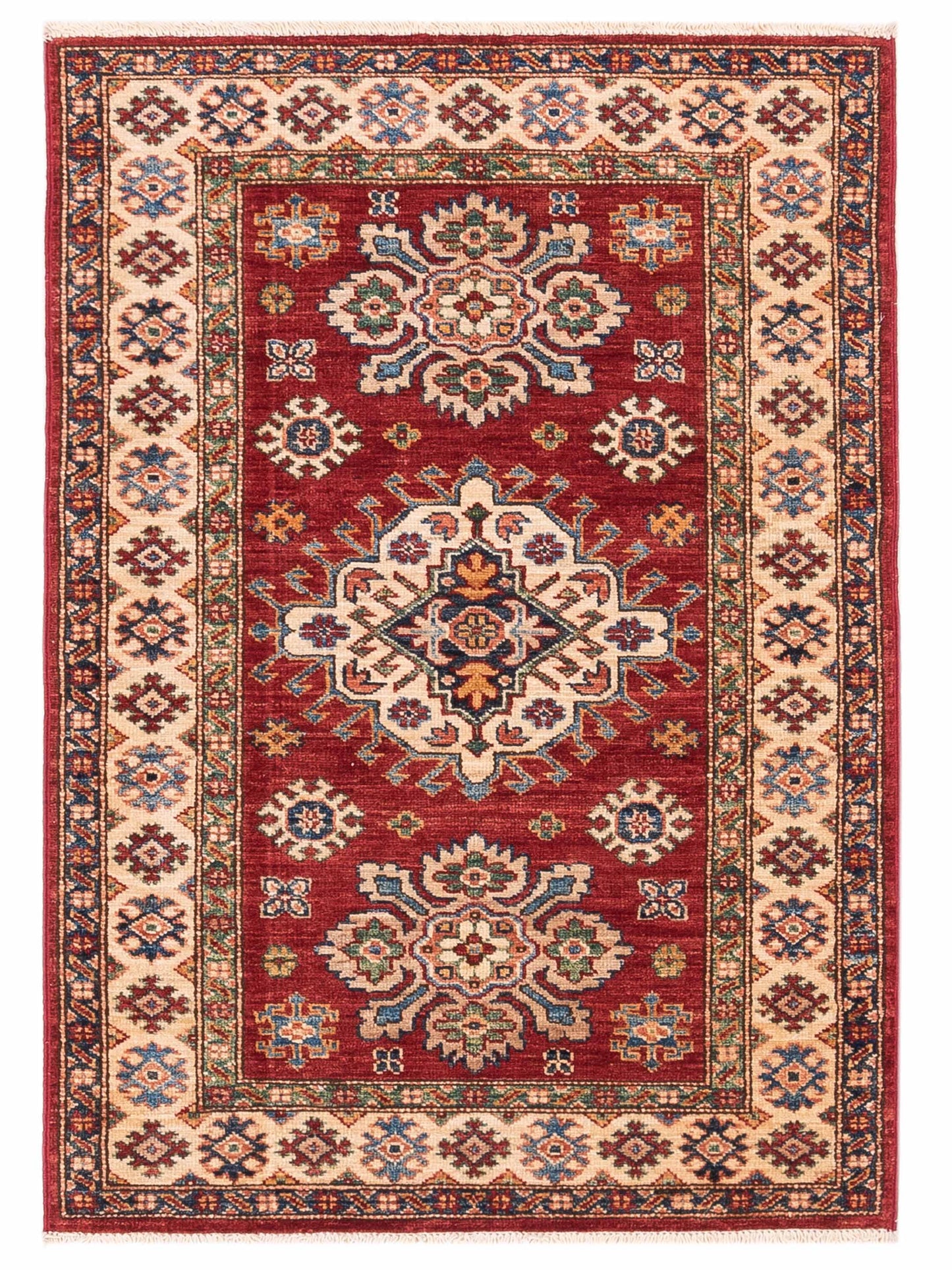 Nomad Super Kazak  Red Ivory Tribal