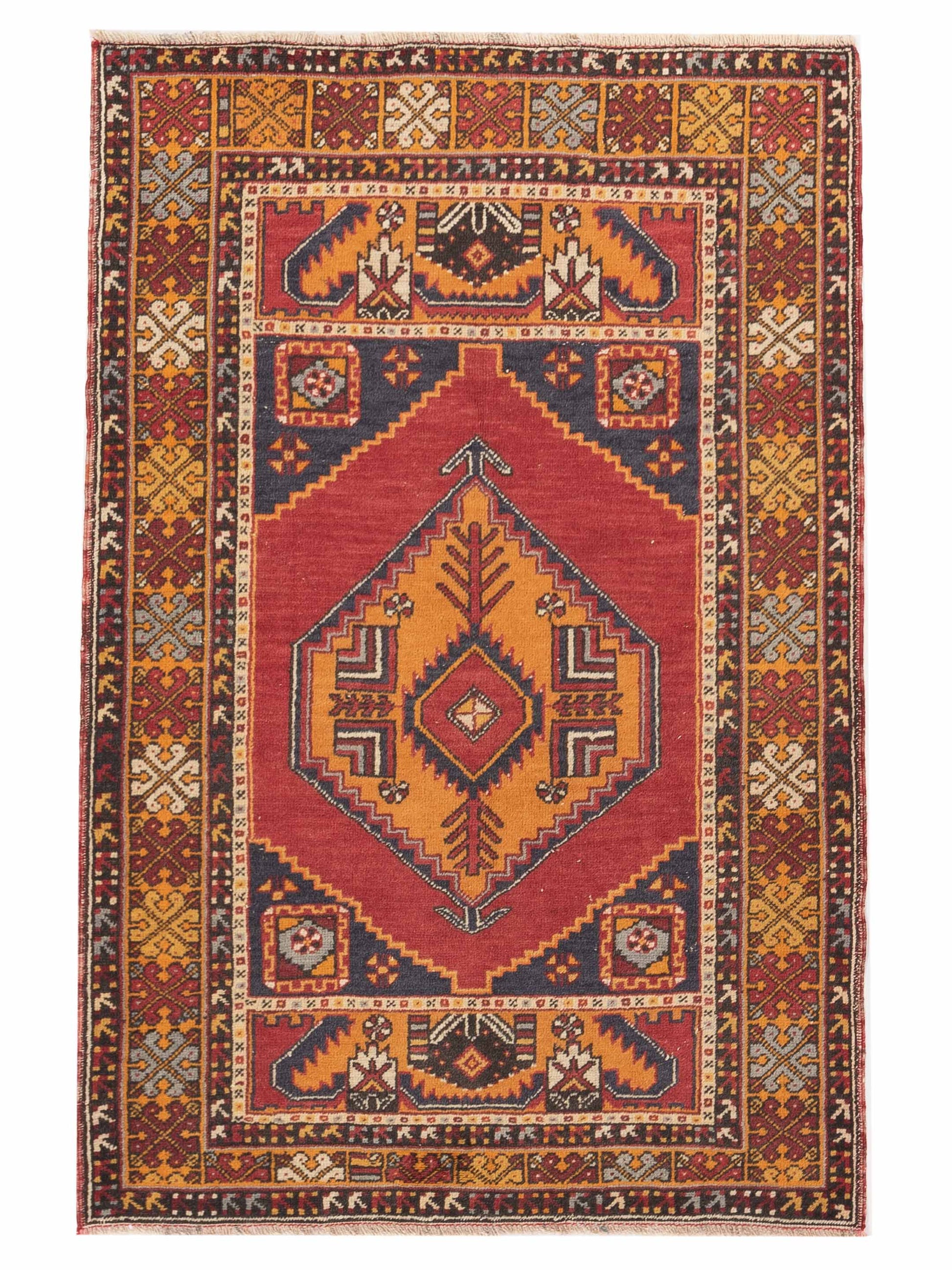 Pasha Old Anatolian  Rust Gold Traditional