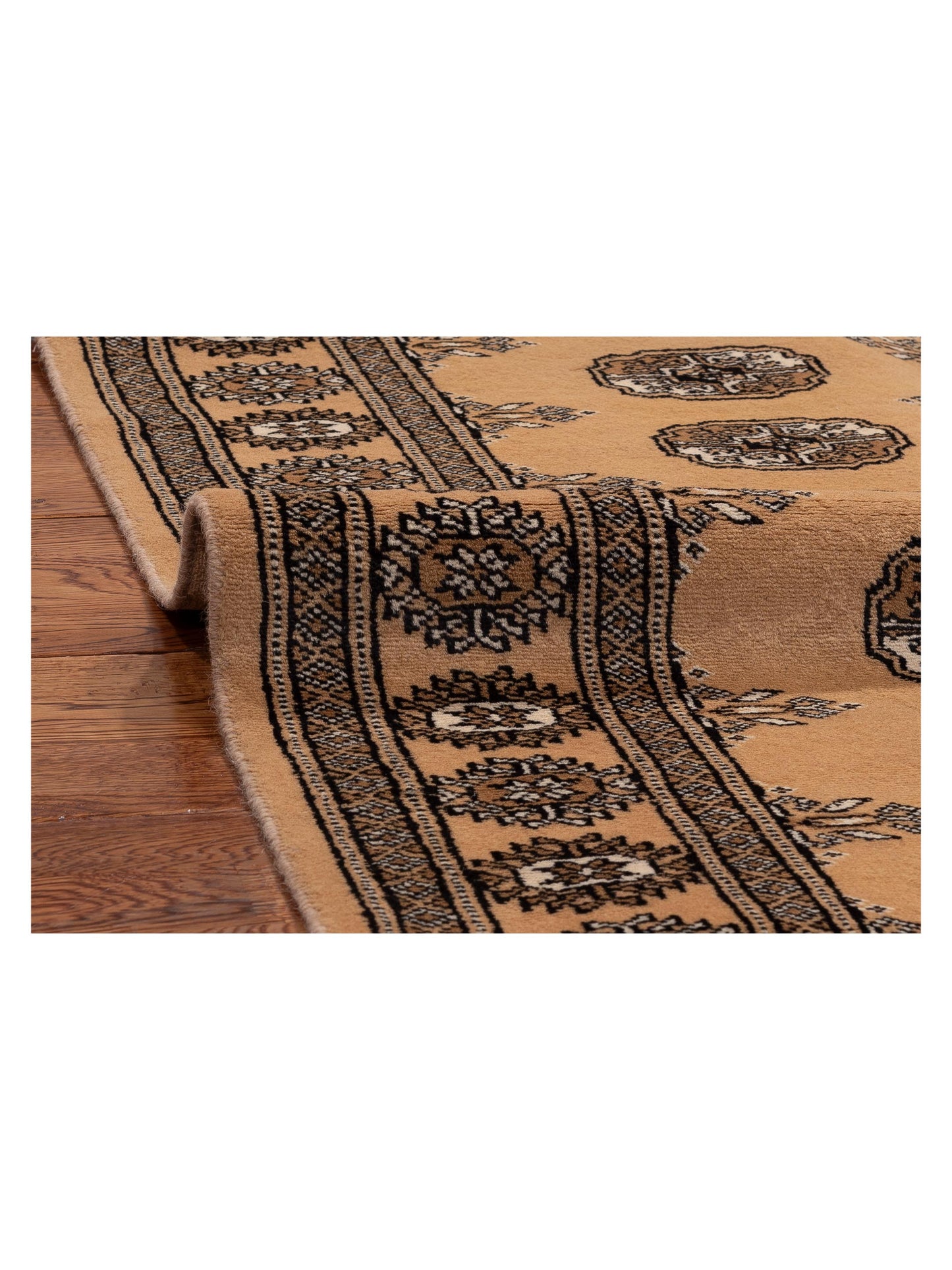 Bokhara 153436 Beige Beige 2.7x9.10 Hand Knotted Rug
