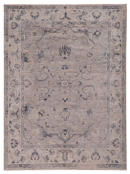 Anadol Angora Oushak  Gray Silver Traditional