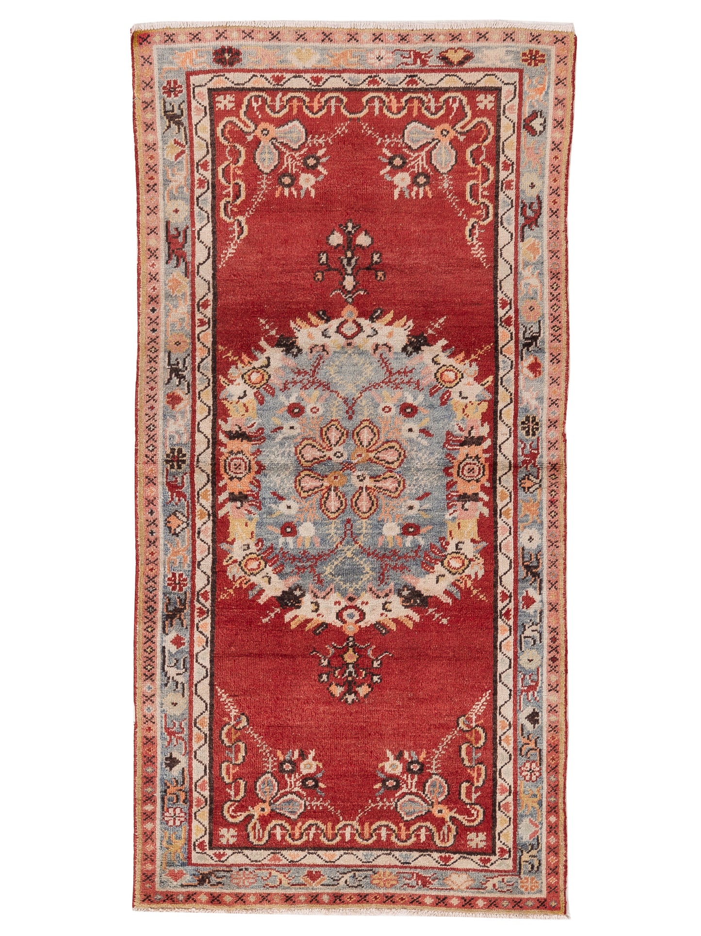 Pasha Old Anatolian  Red Gray Transitional