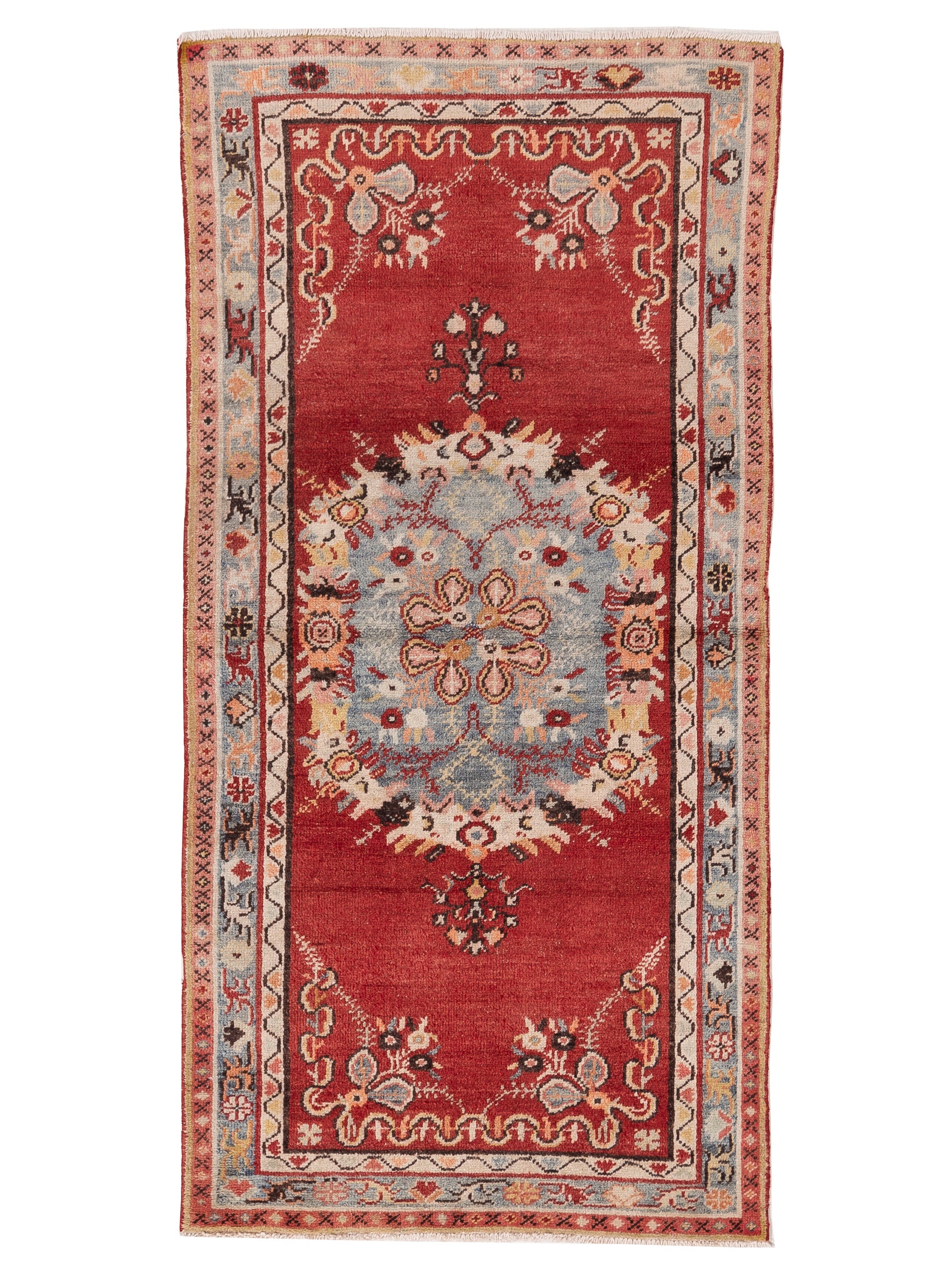 Pasha Old Anatolian  Red Gray Transitional