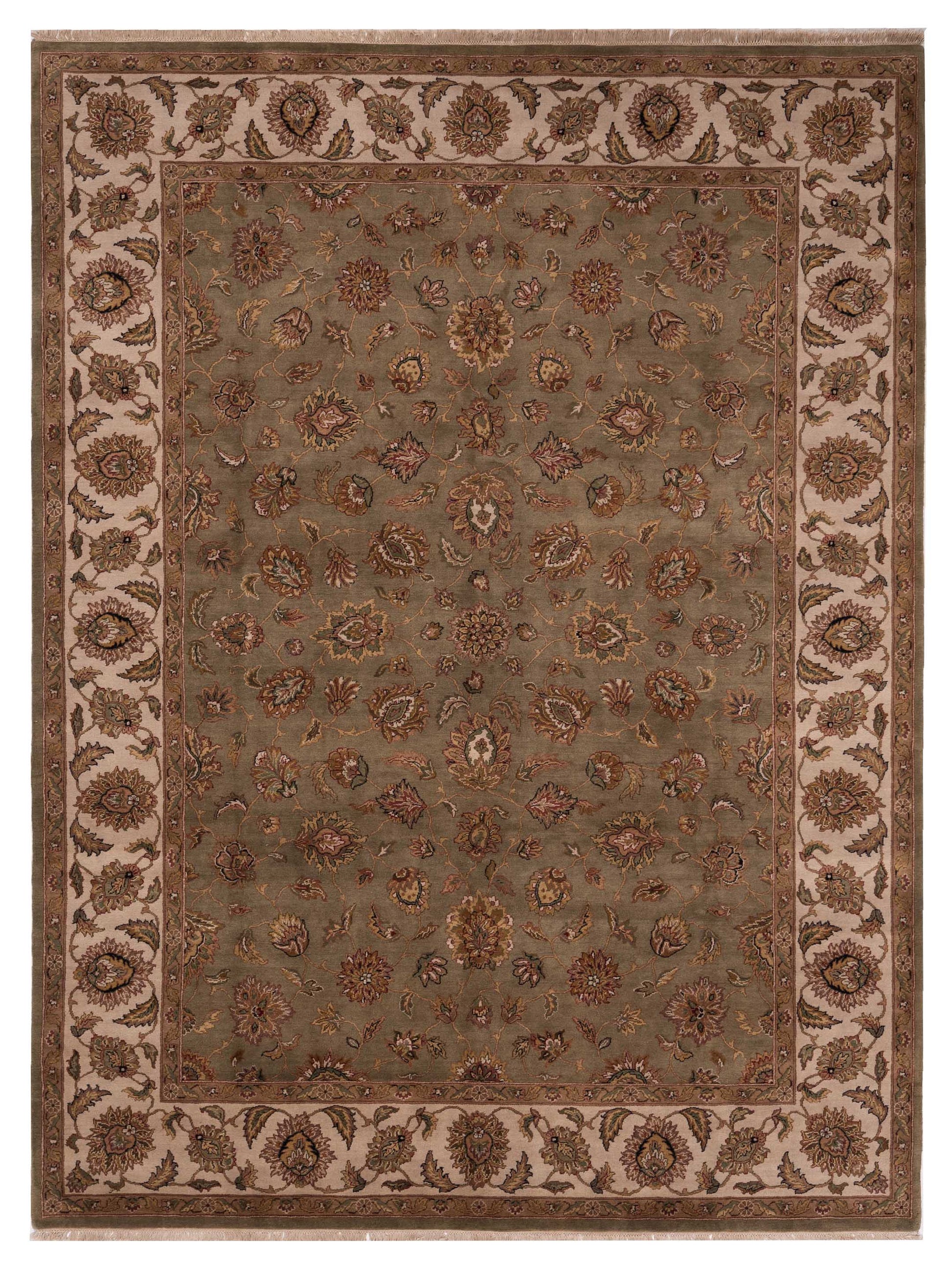 Rajpur Jahan  Green Ivory Traditional