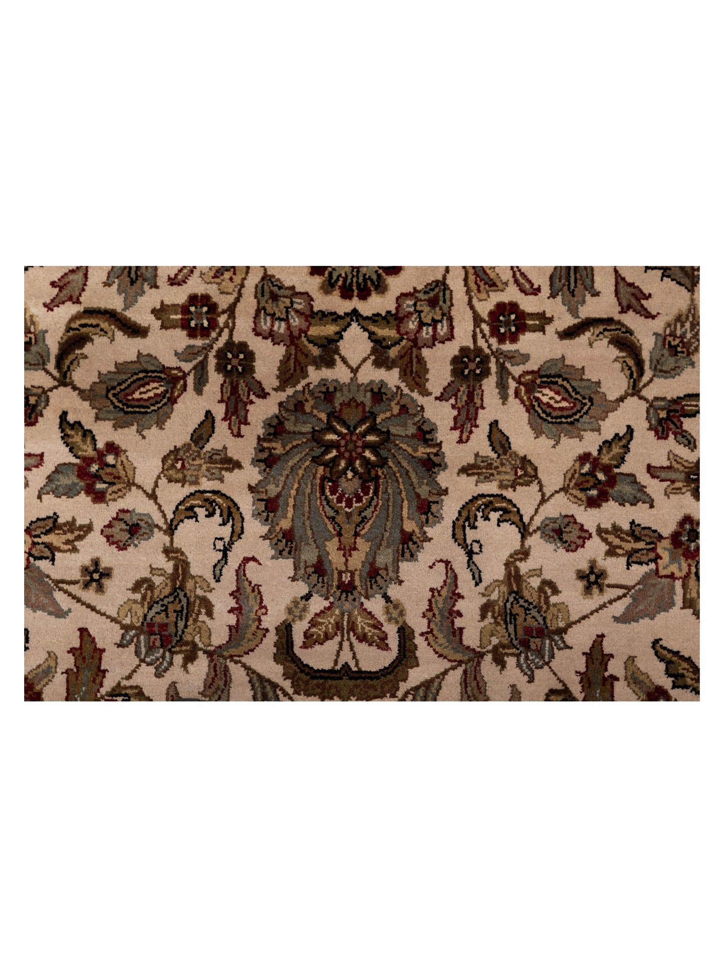 Royal 88633 Ivory Red 12x18 Hand Knotted Rug