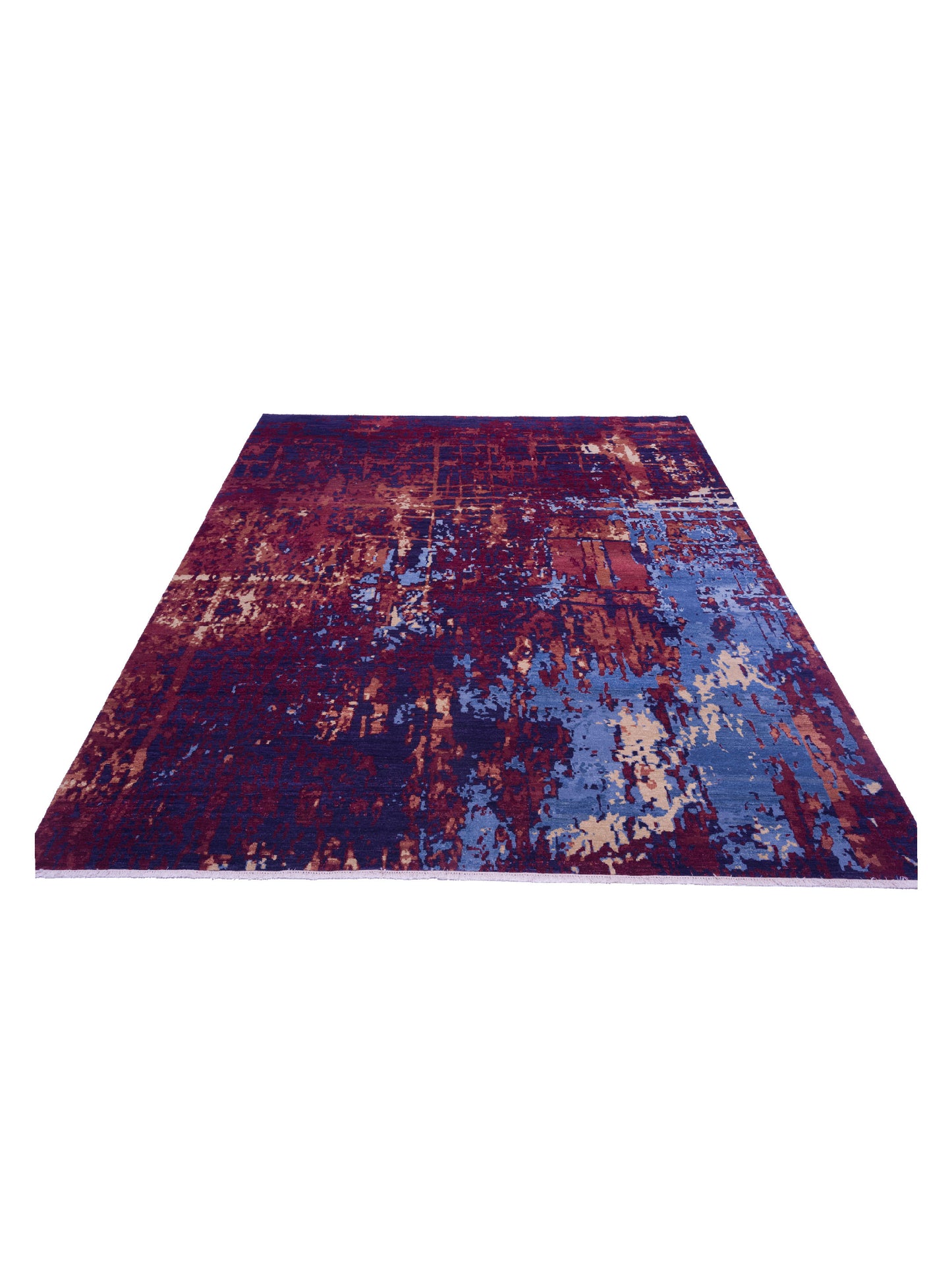 Tibetino 120214 Multi Multi 9x11.5 Hand Knotted Rug