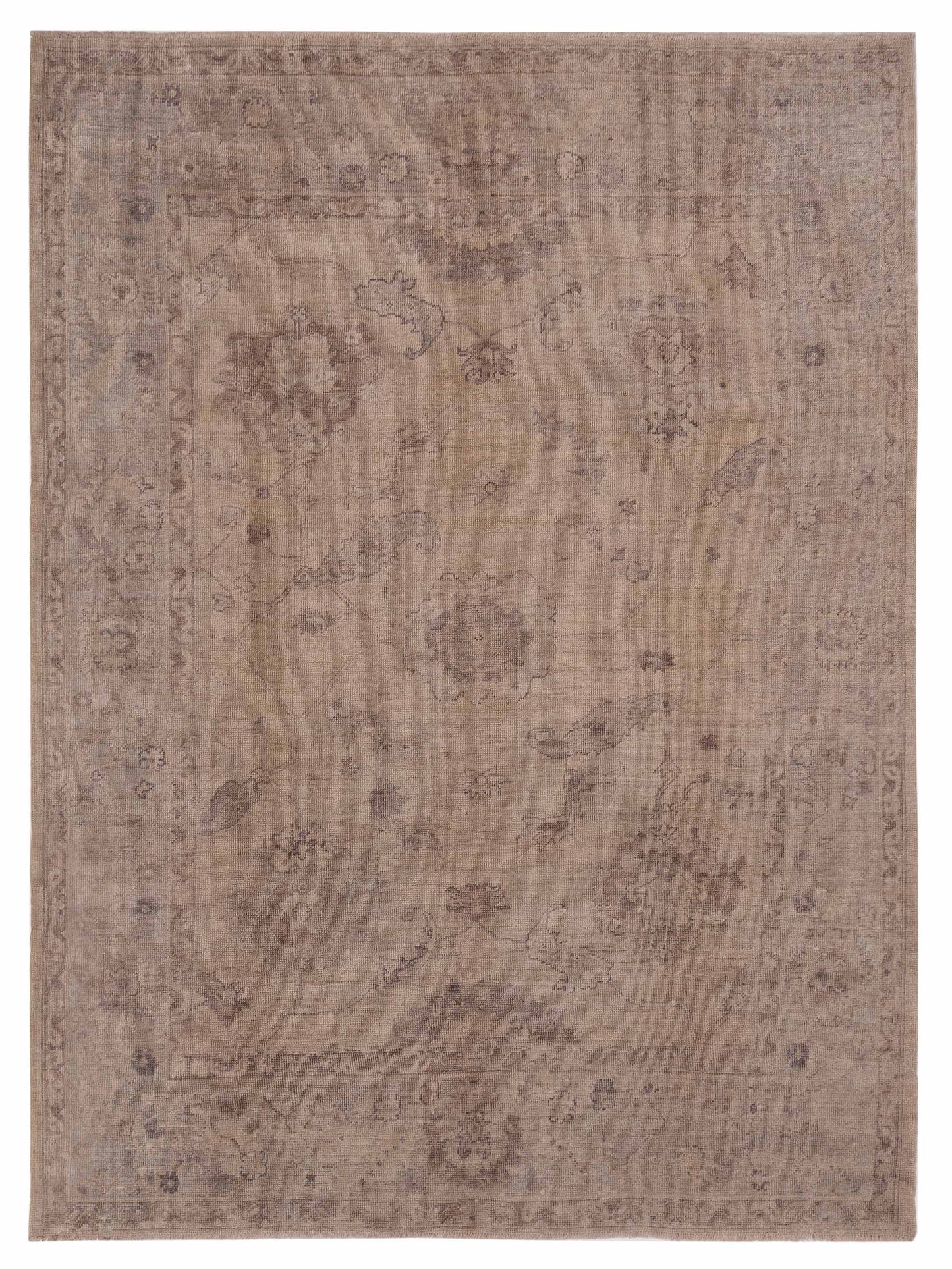 Anadol Angora Oushak  Ivory Gray Traditional