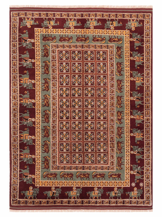 Pasha Turkish Shirwan  Multi  Traditional