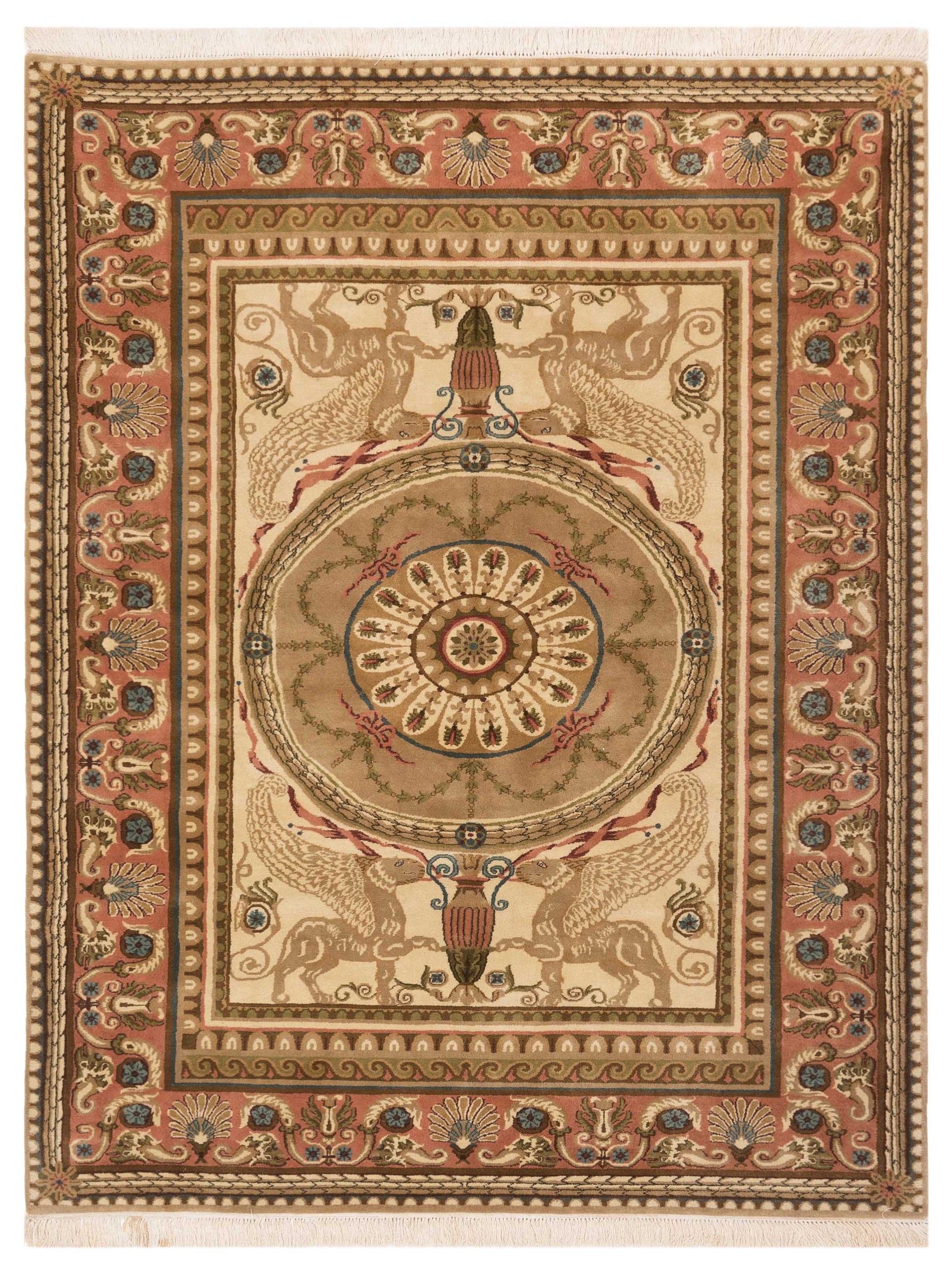 Pasha Savannorie  Ivory Pink Traditional