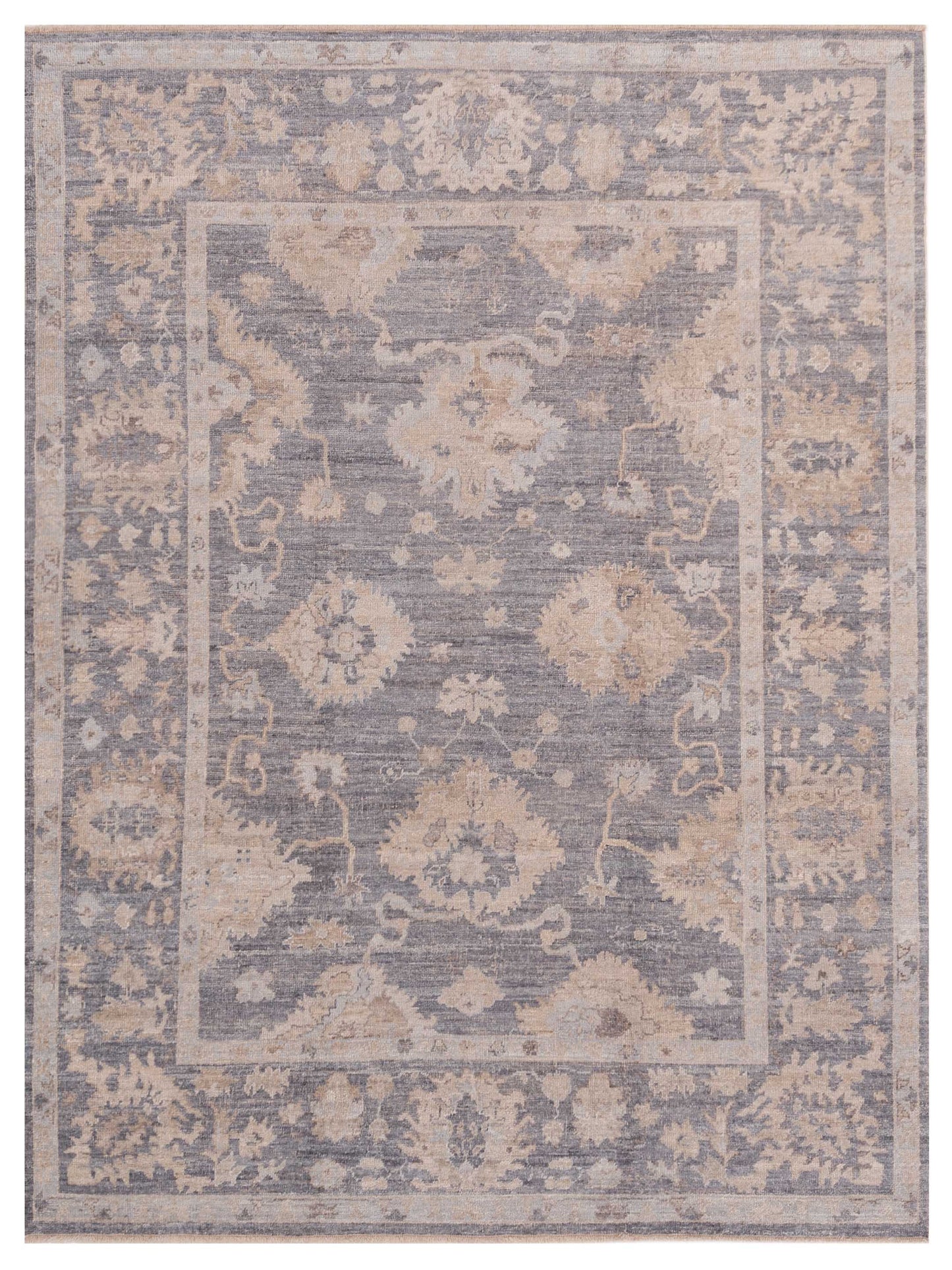 Anadol Angora Oushak  Gray Gray Traditional