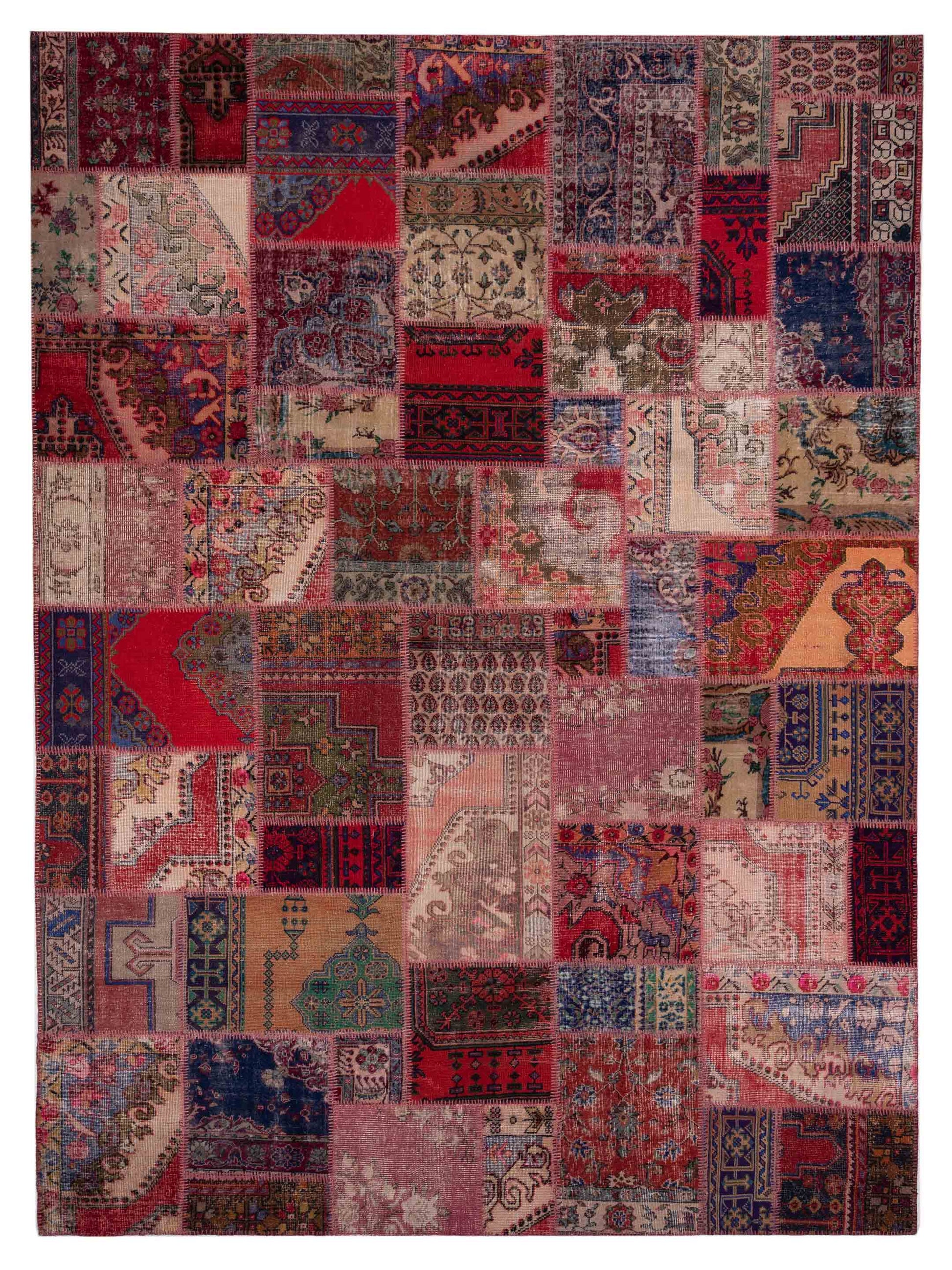 Pasha Turkish Vestige Patchwork  Multi  Contemporary
