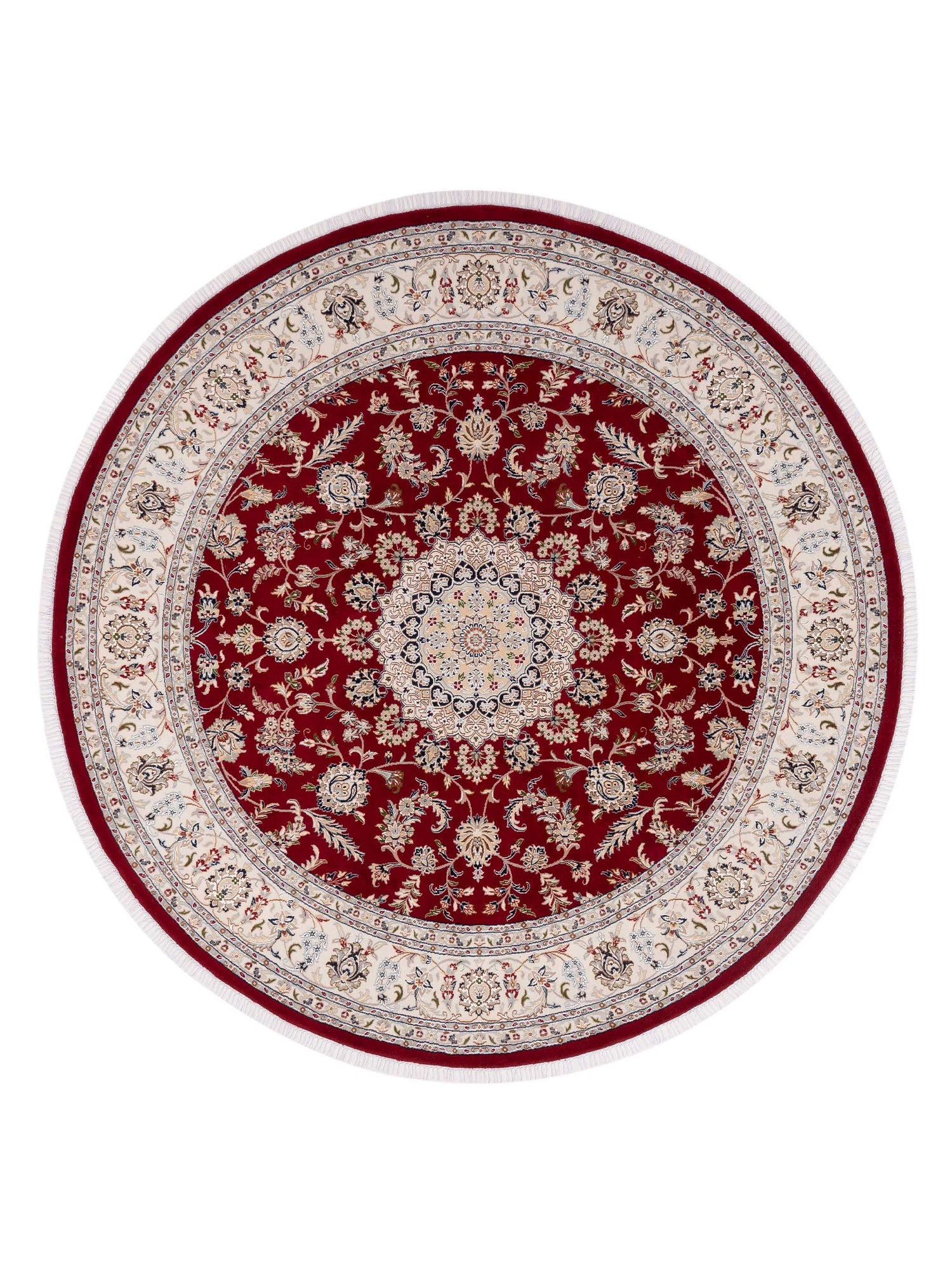 Rajpur Nain  Red Ivory Traditional