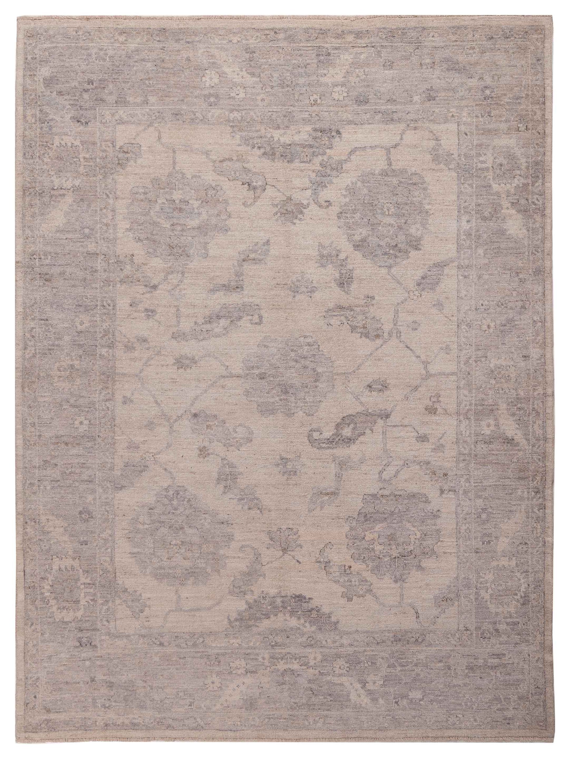 Anadol Angora Oushak  Ivory Gray Traditional