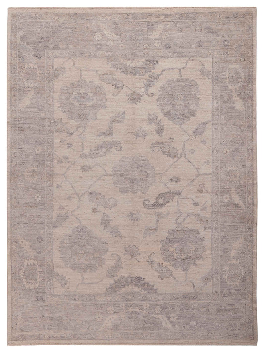 Anadol Angora Oushak  Ivory Gray Traditional