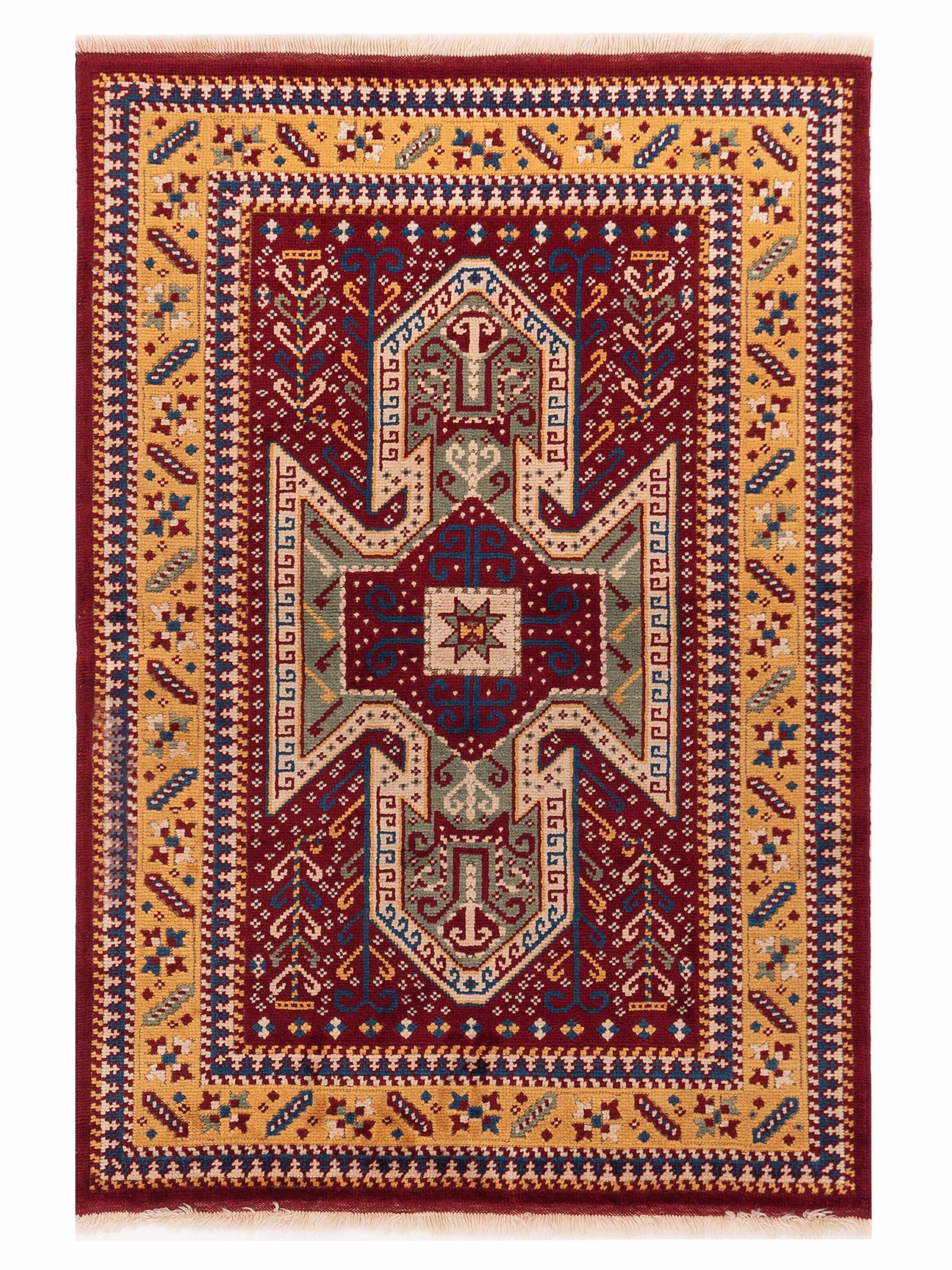 Pasha Turkish Shirwan  Red Gold Traditional