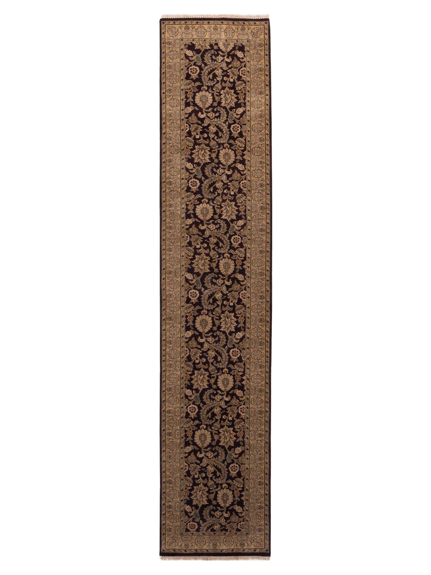 Rajpur Jahan  Purple Ivory Traditional