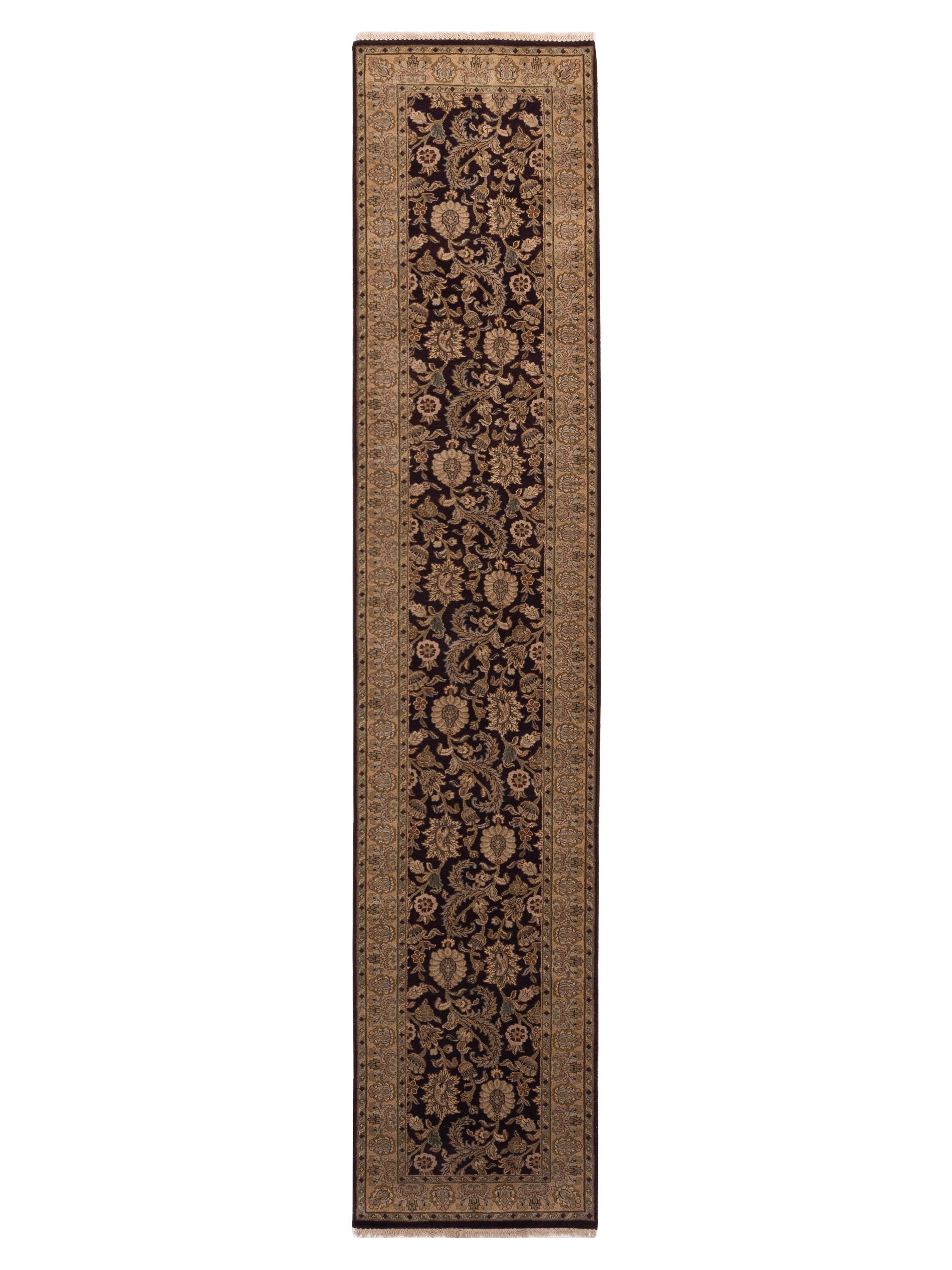 Rajpur Jahan  Purple Ivory Traditional