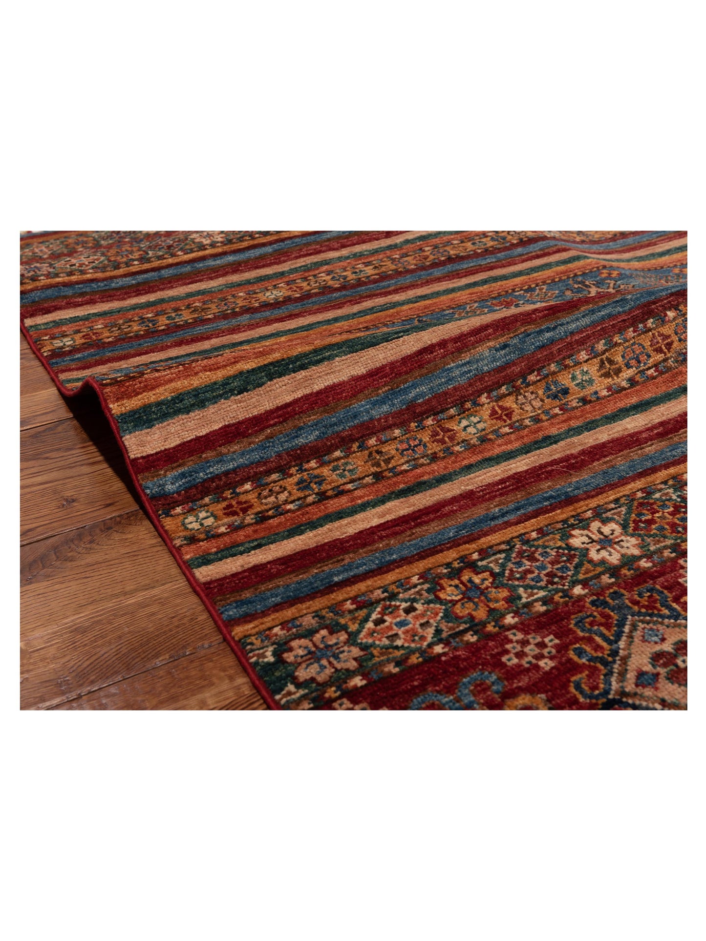 Khorjin 148783 Multi Multi 3.5x5.3 Hand Knotted Rug