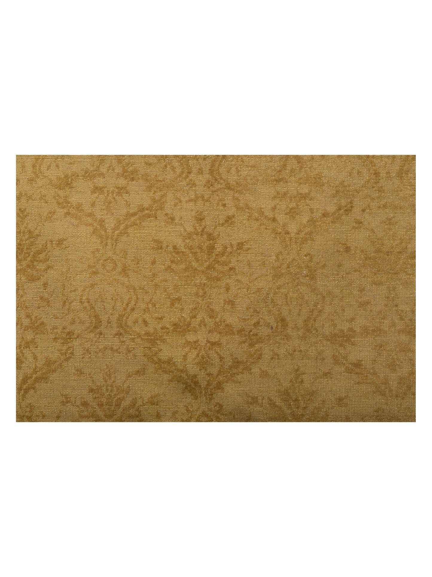 Color Bouquet 108853 Yellow Gold 11.11x15.3 Hand Knotted Rug