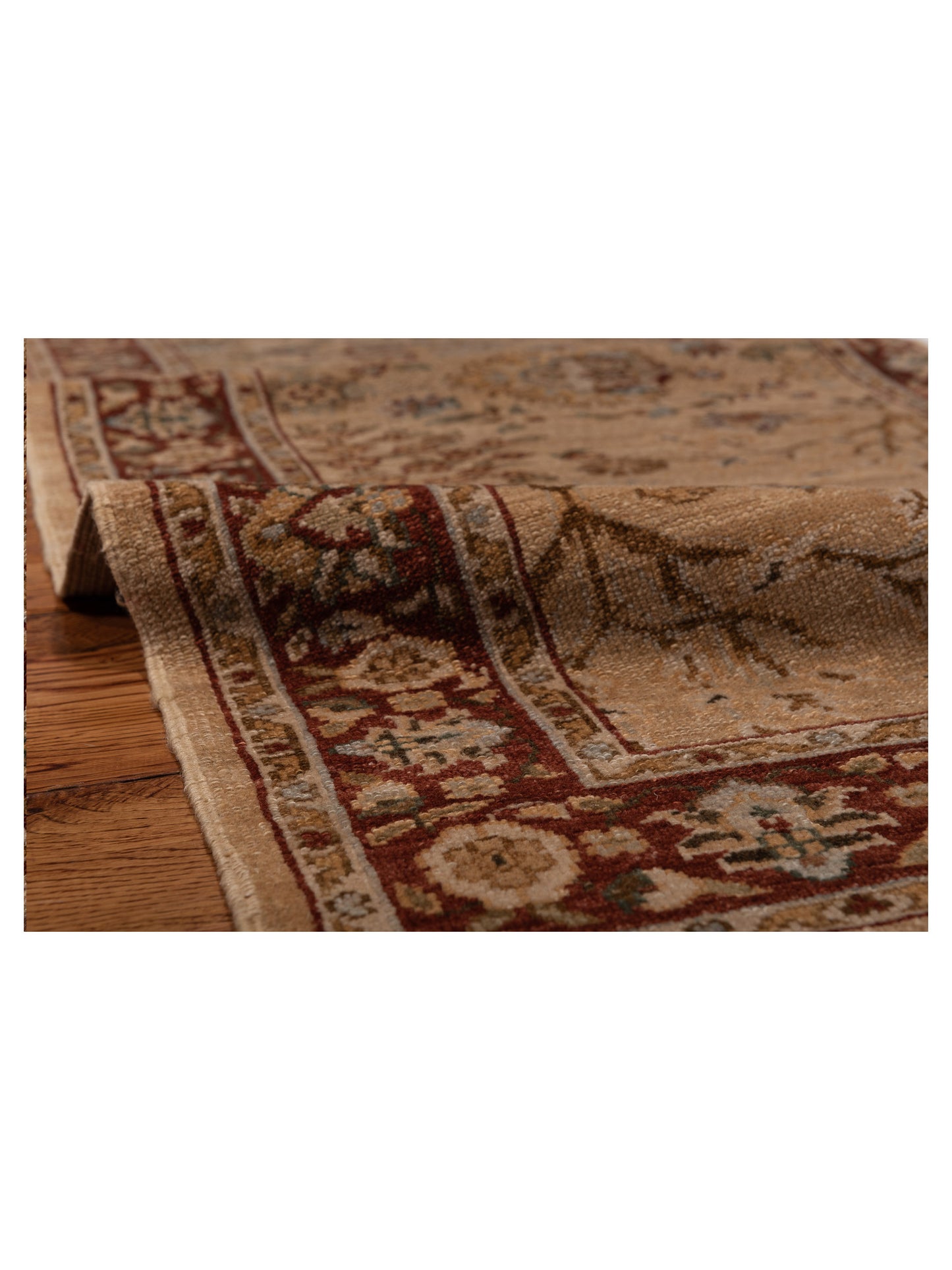 Narin Gold Burgundy