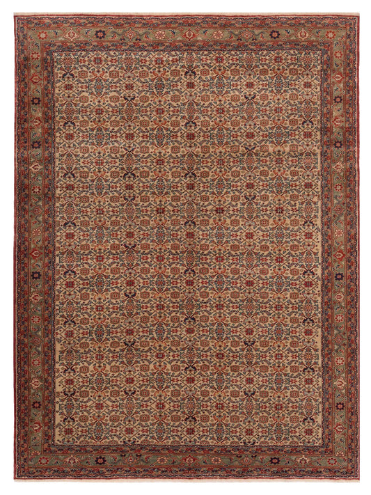 Pasha Antique Loom  Ivory Sage Green Traditional