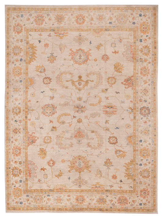 Anadol Angora Oushak  Beige Beige Traditional