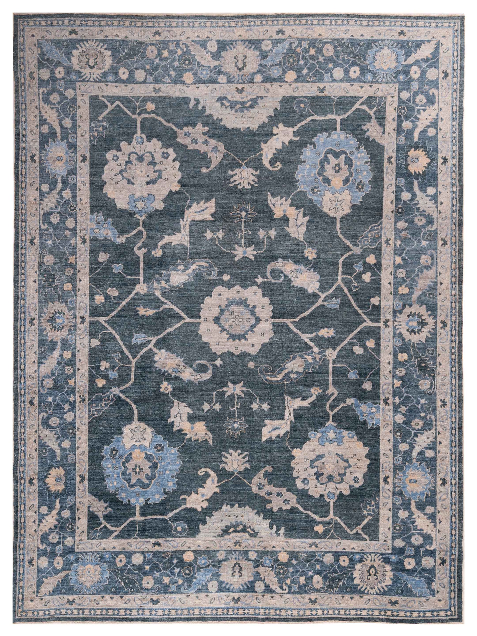 Anadol Angora Oushak  Blue Blue Traditional