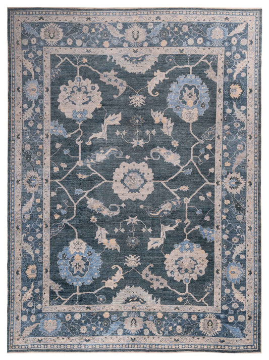Anadol Angora Oushak  Blue Blue Traditional