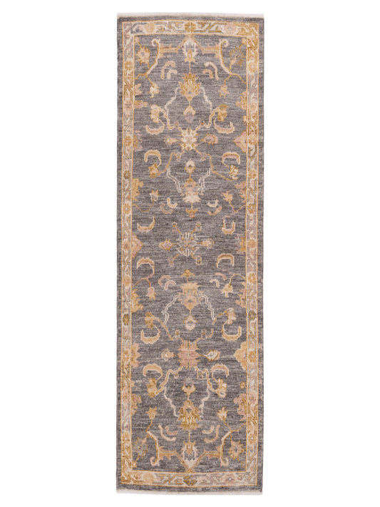 Anadol Angora Oushak  Gray Ivory Traditional