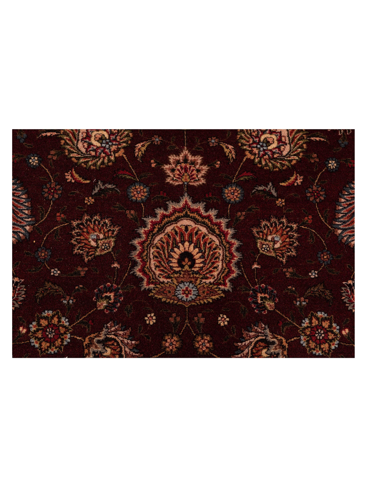 Magnolia 89904 Burgundy Plum 9.2x12.2 Hand Knotted Rug