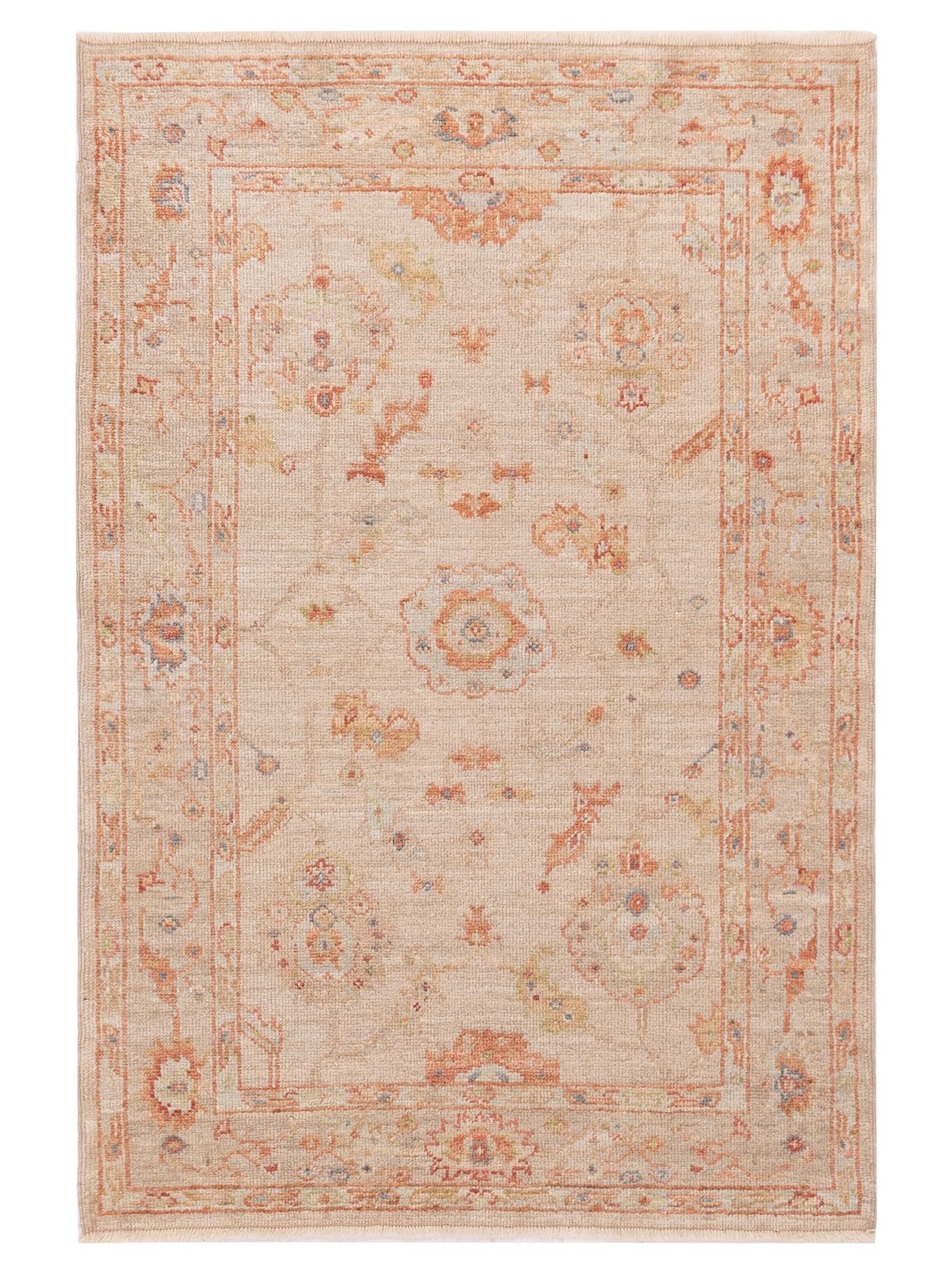 Anadol Angora Oushak  Beige Beige Traditional