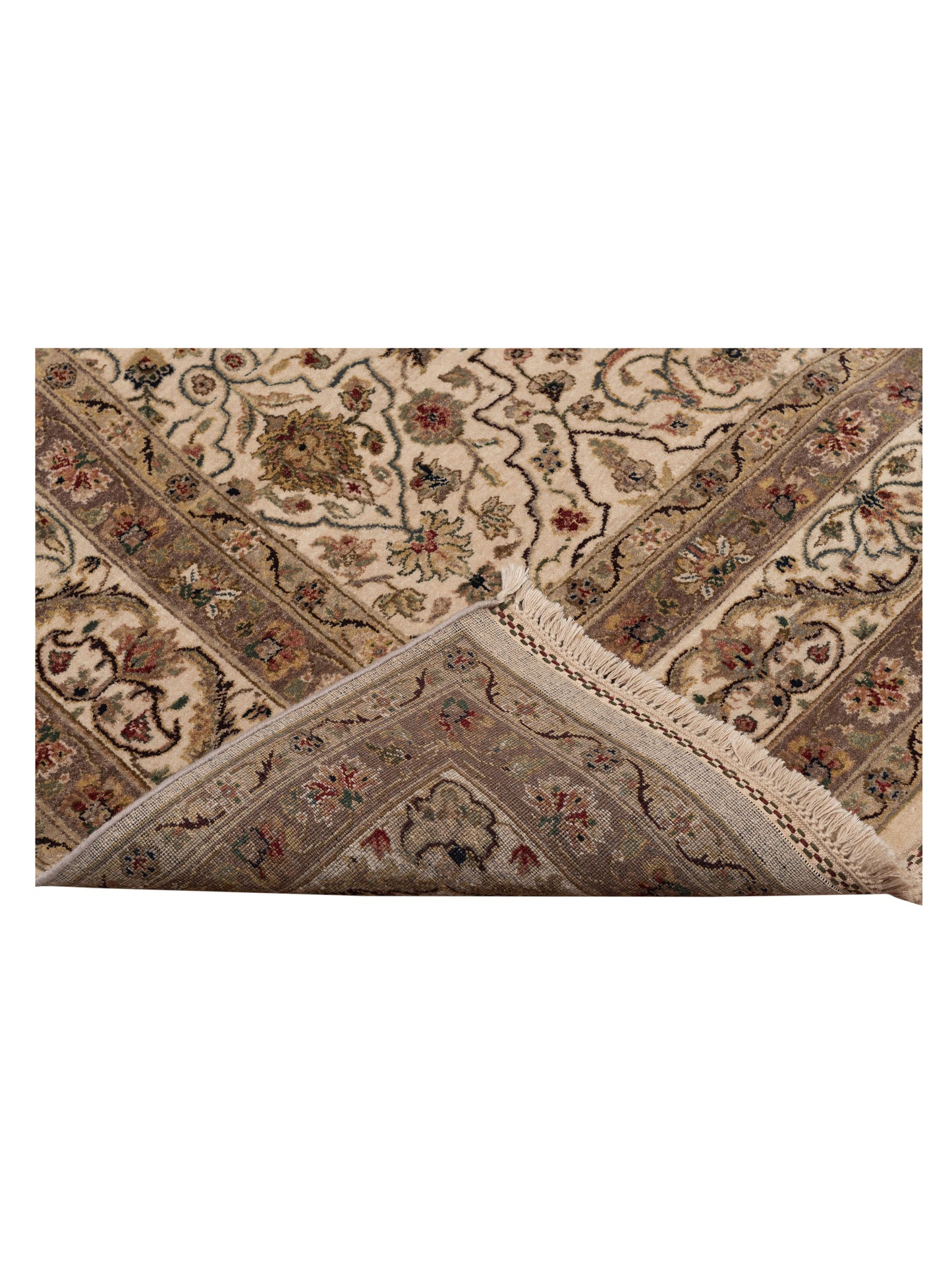 Platinum 90449 Ivory Ivory 8.2x9.10 Hand Knotted Rug