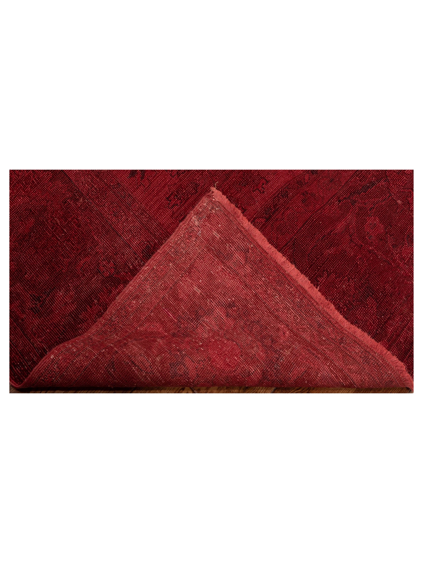 Vintage 70911 Red 9.1x11.11 Hand Knotted Rug