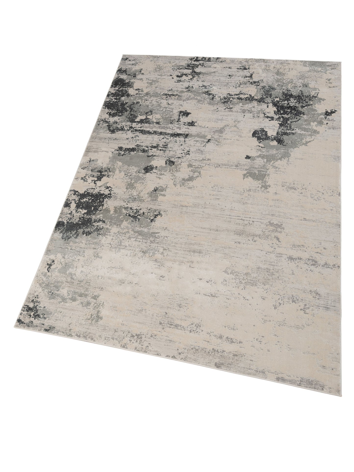 Palermo 130430 Ivory Gray 6.7x9.6 Machine Made Rug