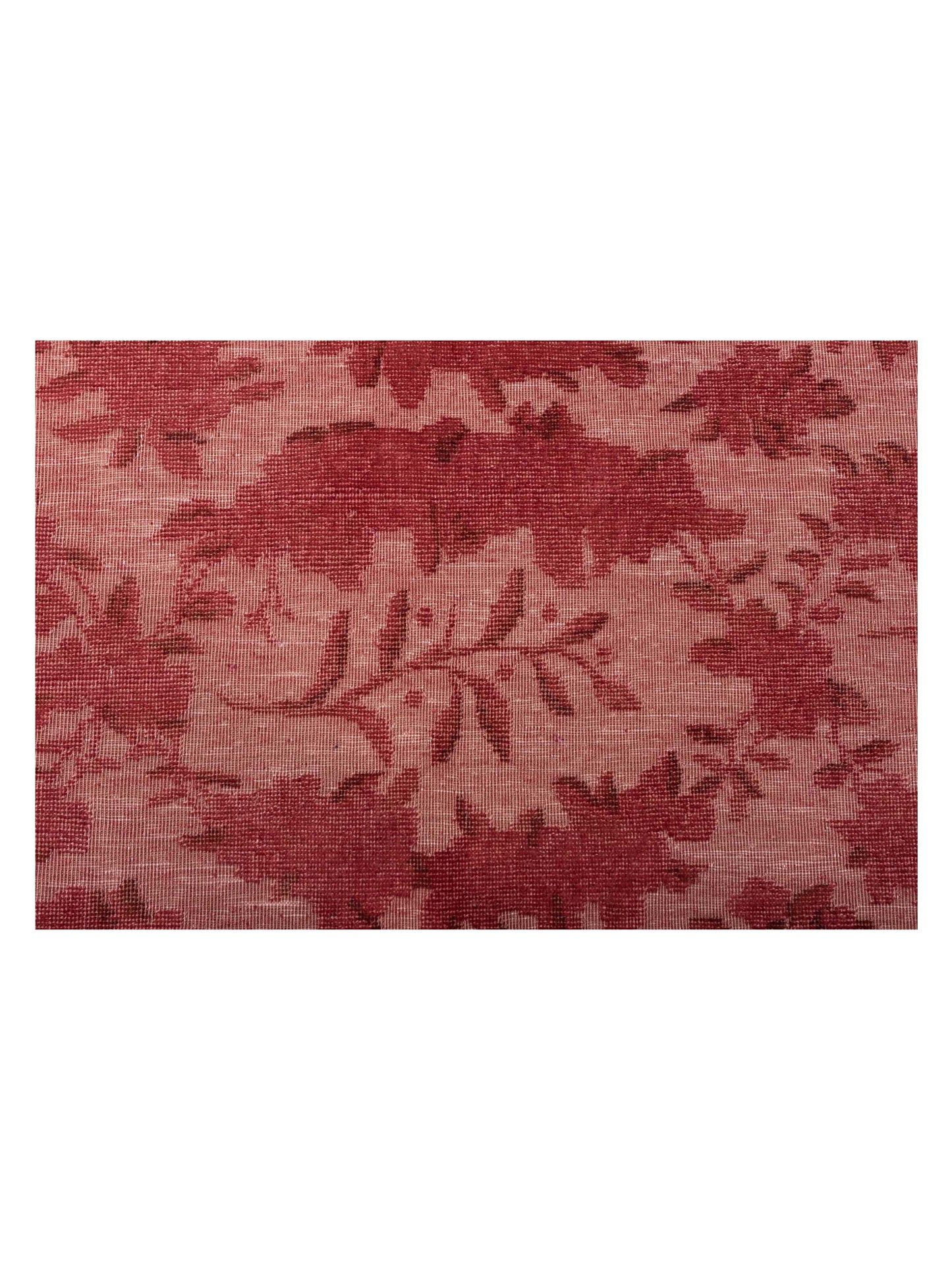 Vintage 107535 Pink 12.1x15.5 Hand Knotted Rug