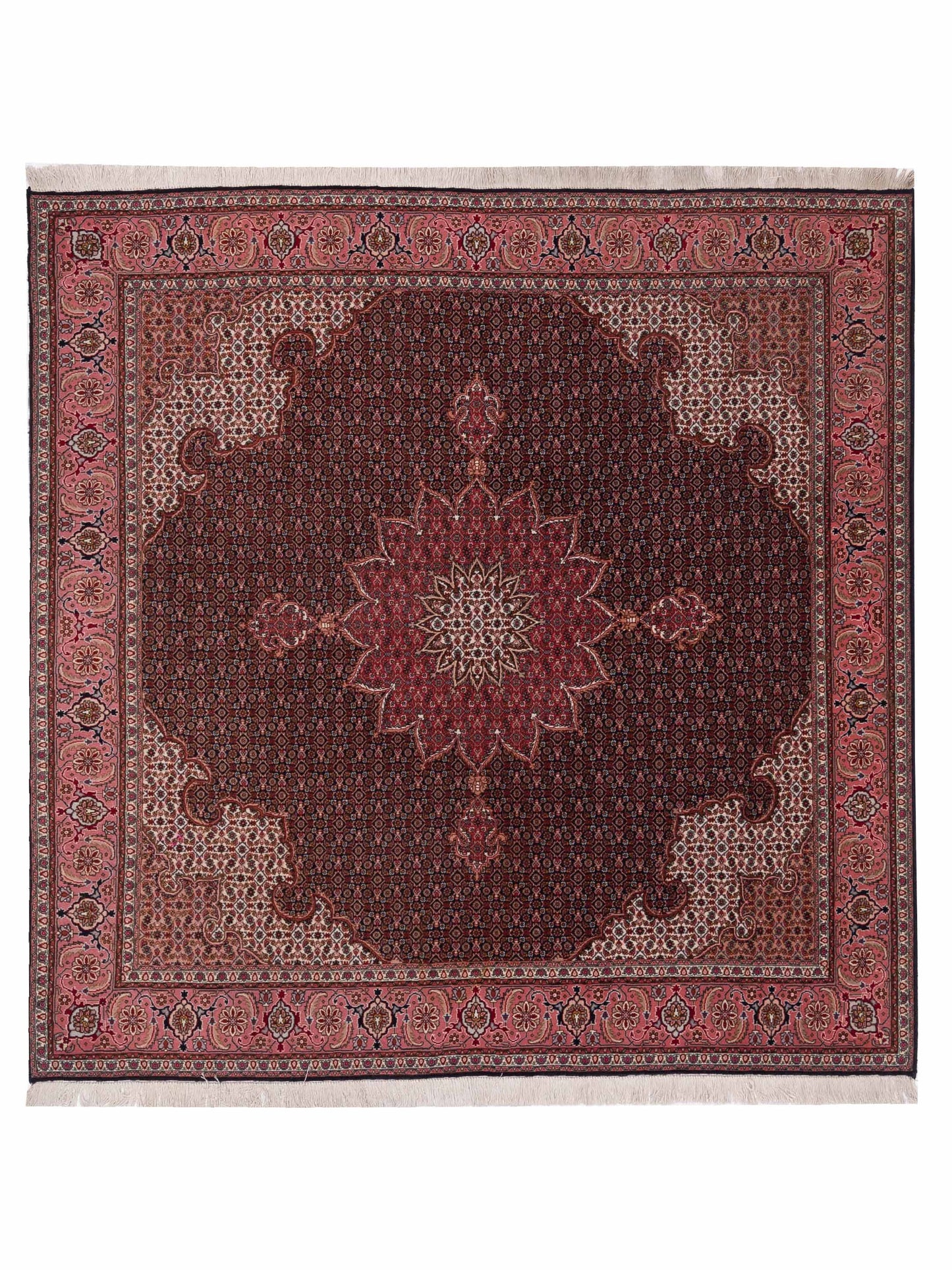 Rajpur Mastersilk  Black Pink Traditional