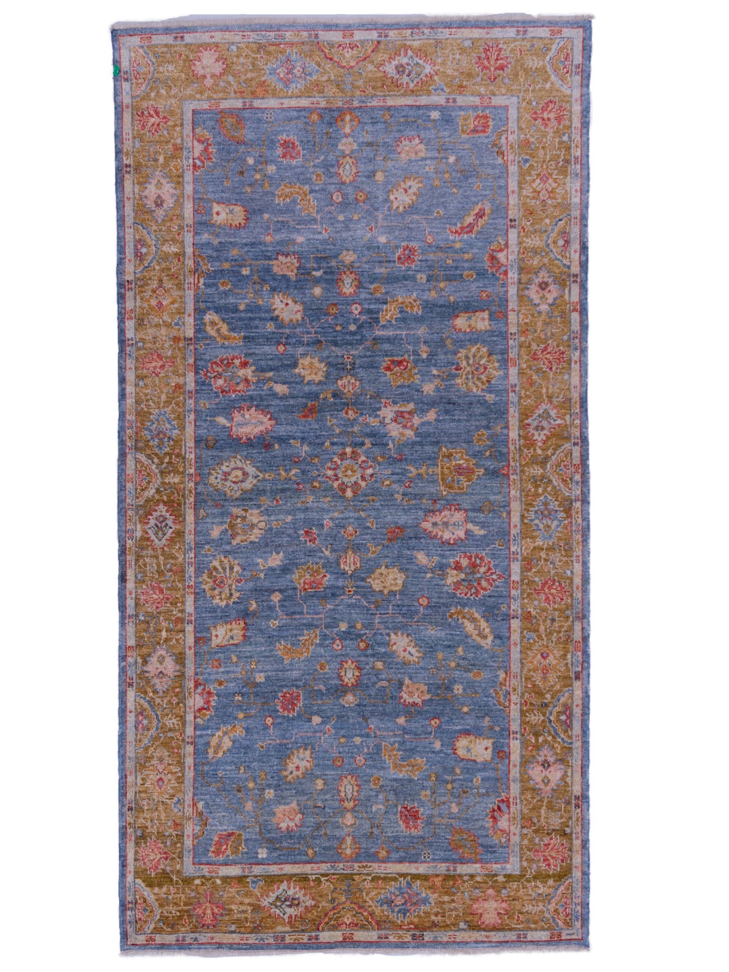 Anadol Angora Oushak  Blue Brown Traditional