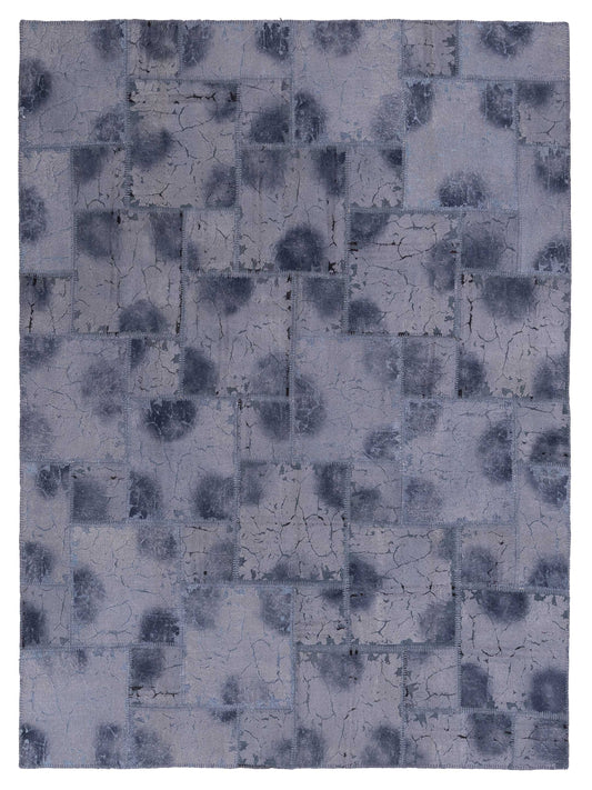 Pasha Turkish Vestige Patchwork  Dark Gray  Contemporary