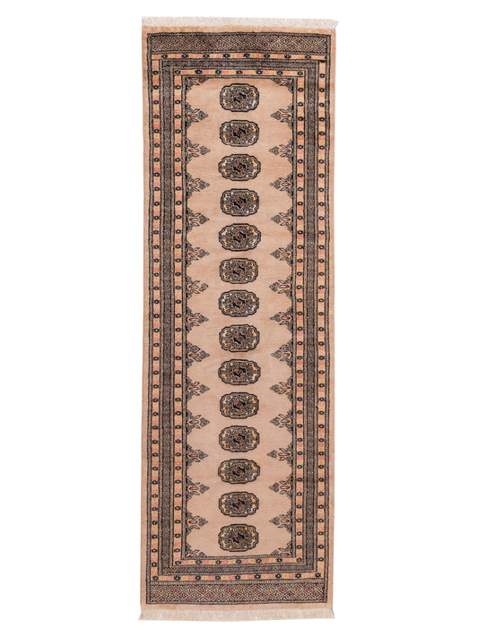 Nomad Bokhara  Beige Beige Traditional