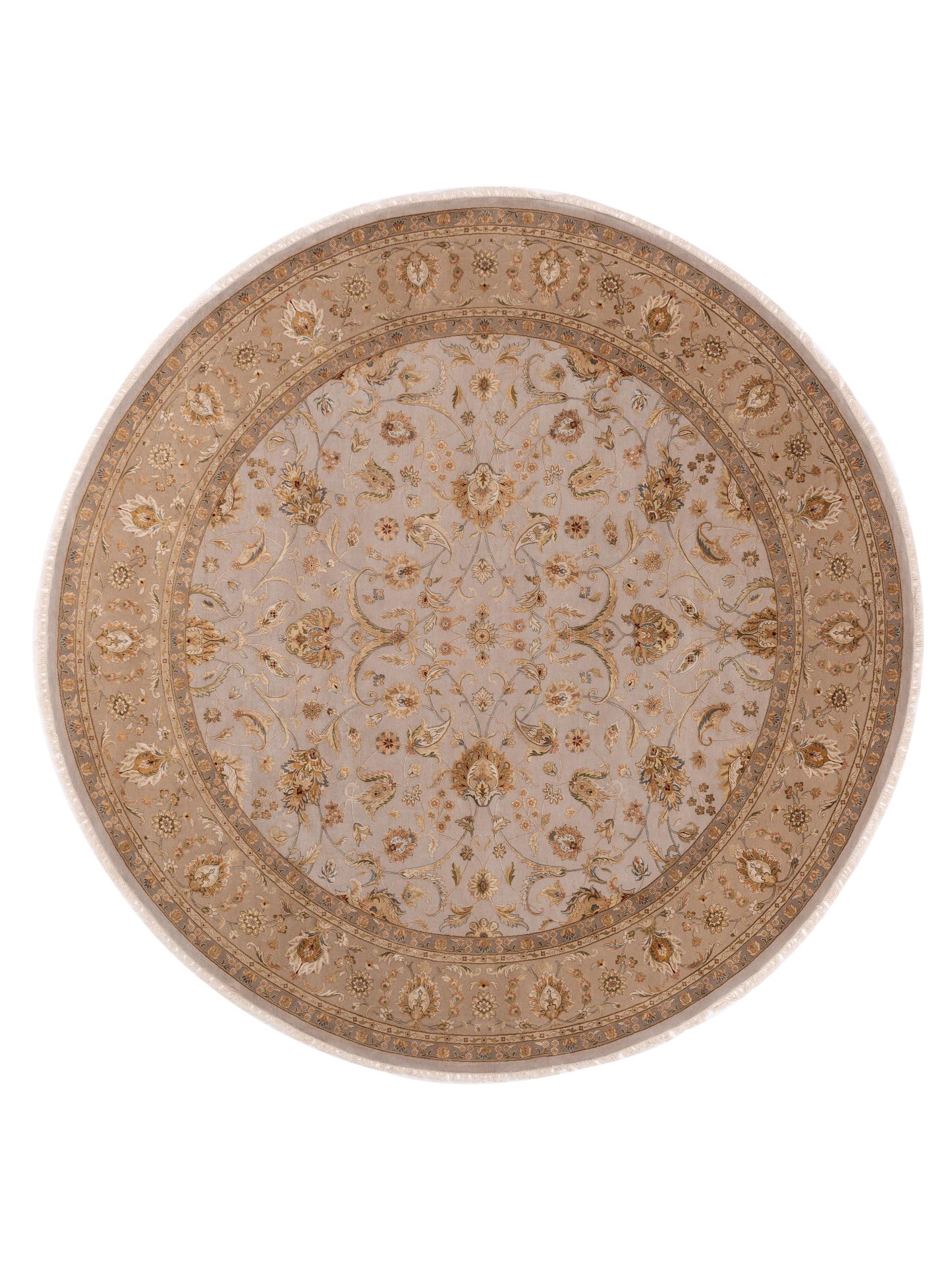 Rajpur Imperial Silk  Beige Gold Traditional