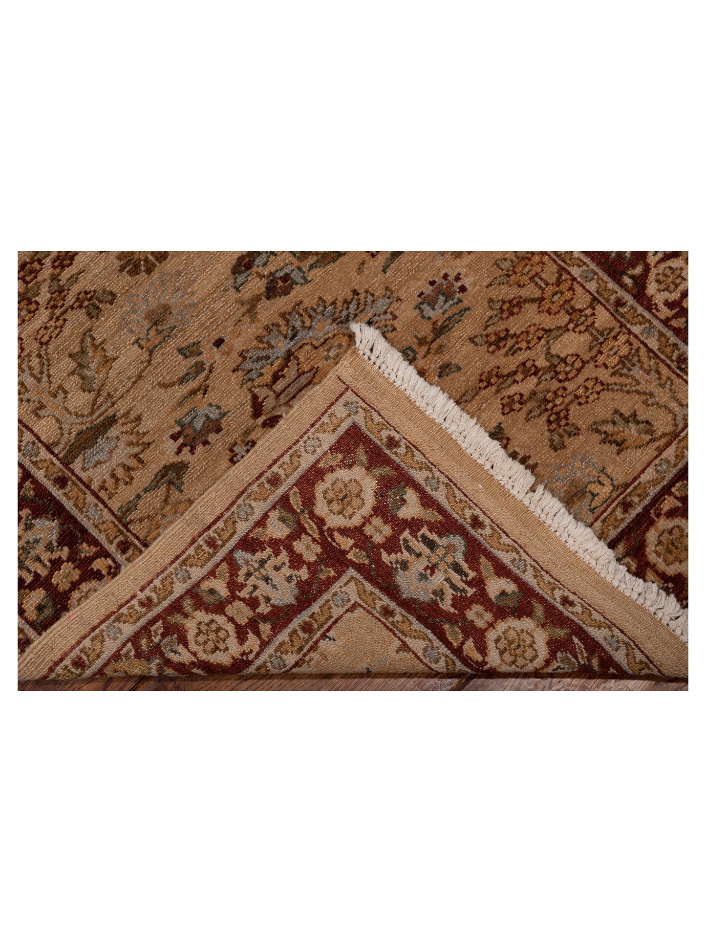 Narin Gold Burgundy