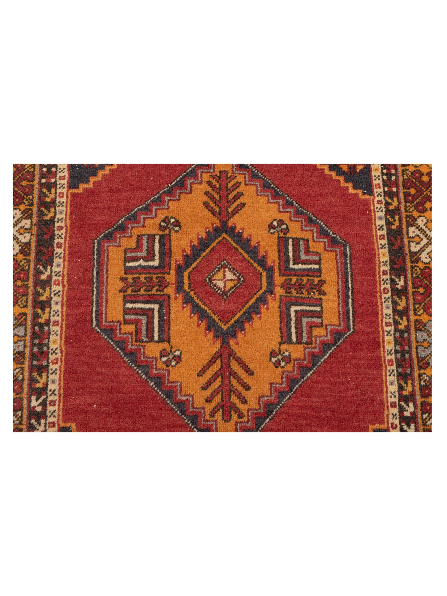 Old Anatolian 148521 Rust Gold 3.8x5.6 Hand Knotted Rug