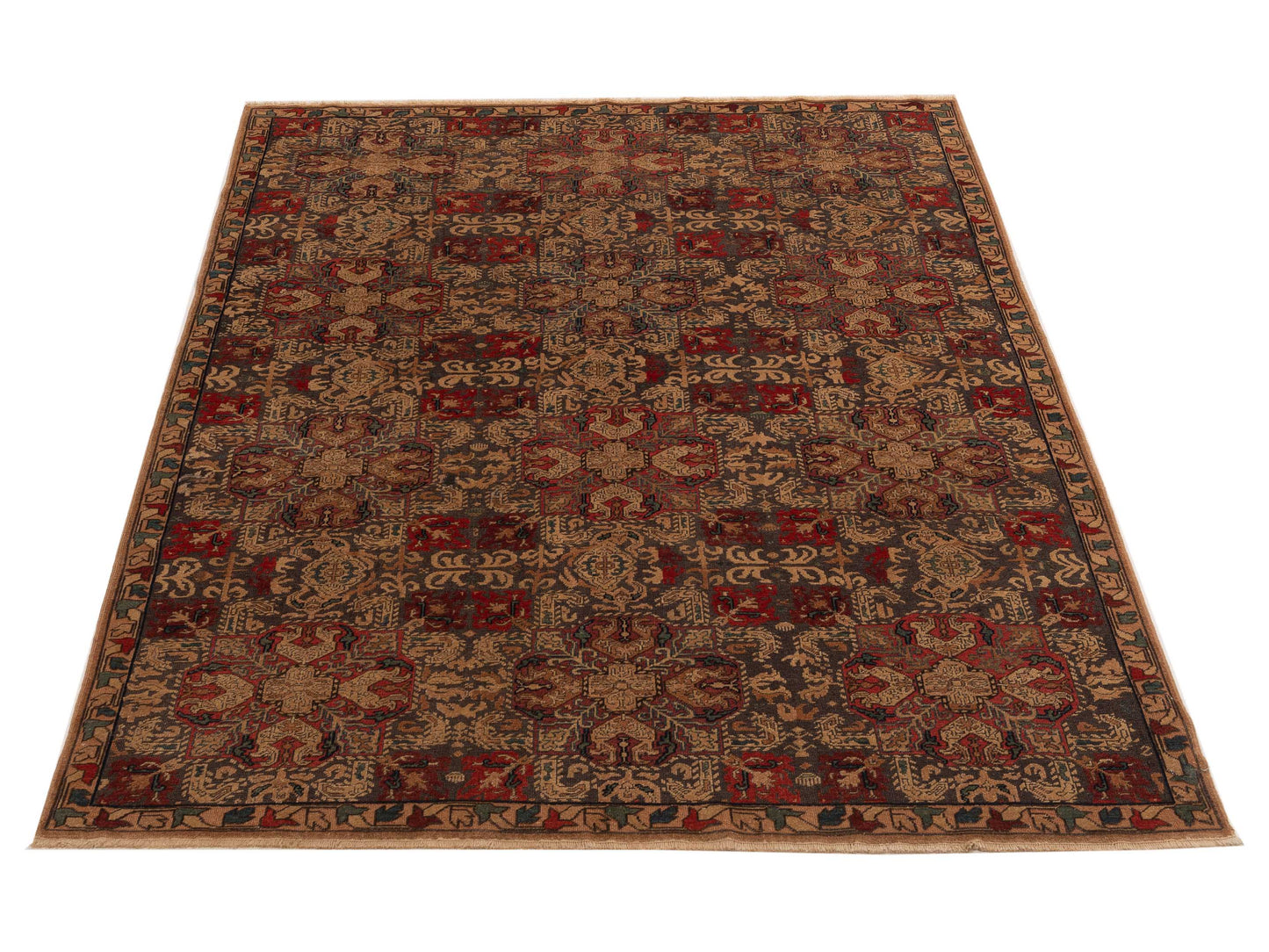Antique Loom 104546 Multi 6.9x8.9 Hand Knotted Rug